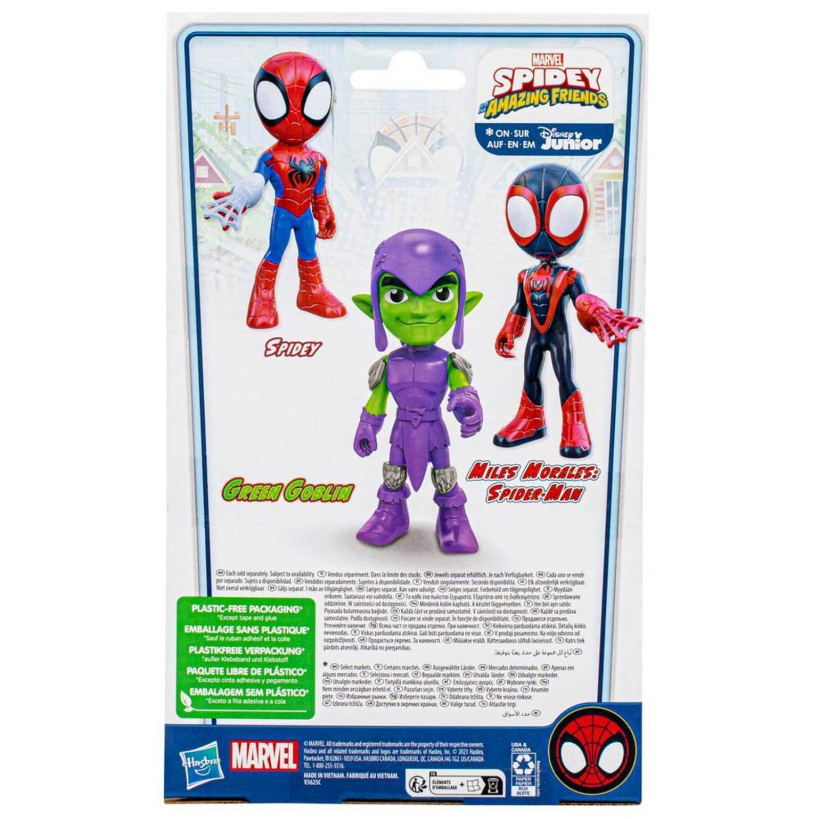 Marvel Spidey And His Amazing Friends: Duende Verde 9 Pulgadas 