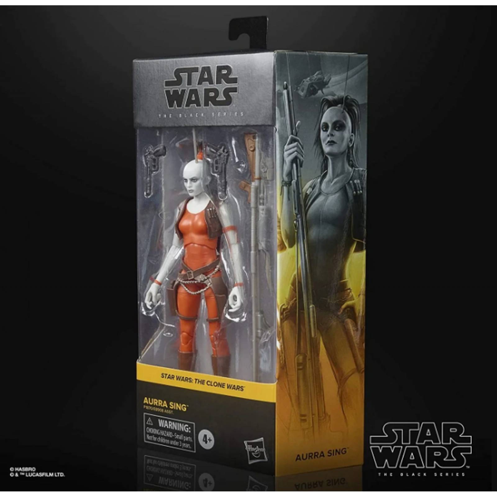 Star Wars The Black Series: The Clone Wars - Aurra Sing 