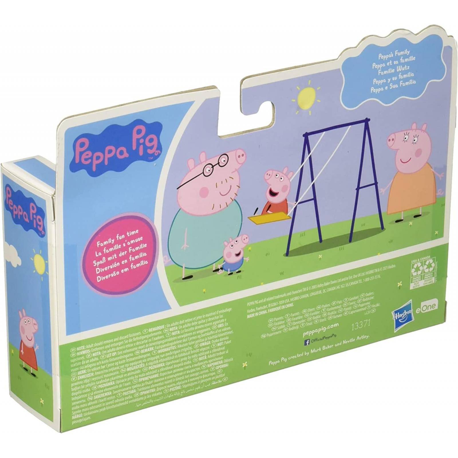 Peppa Pig: Set Peppa Pig Y Su Familia 4 Pack Sorpresa 