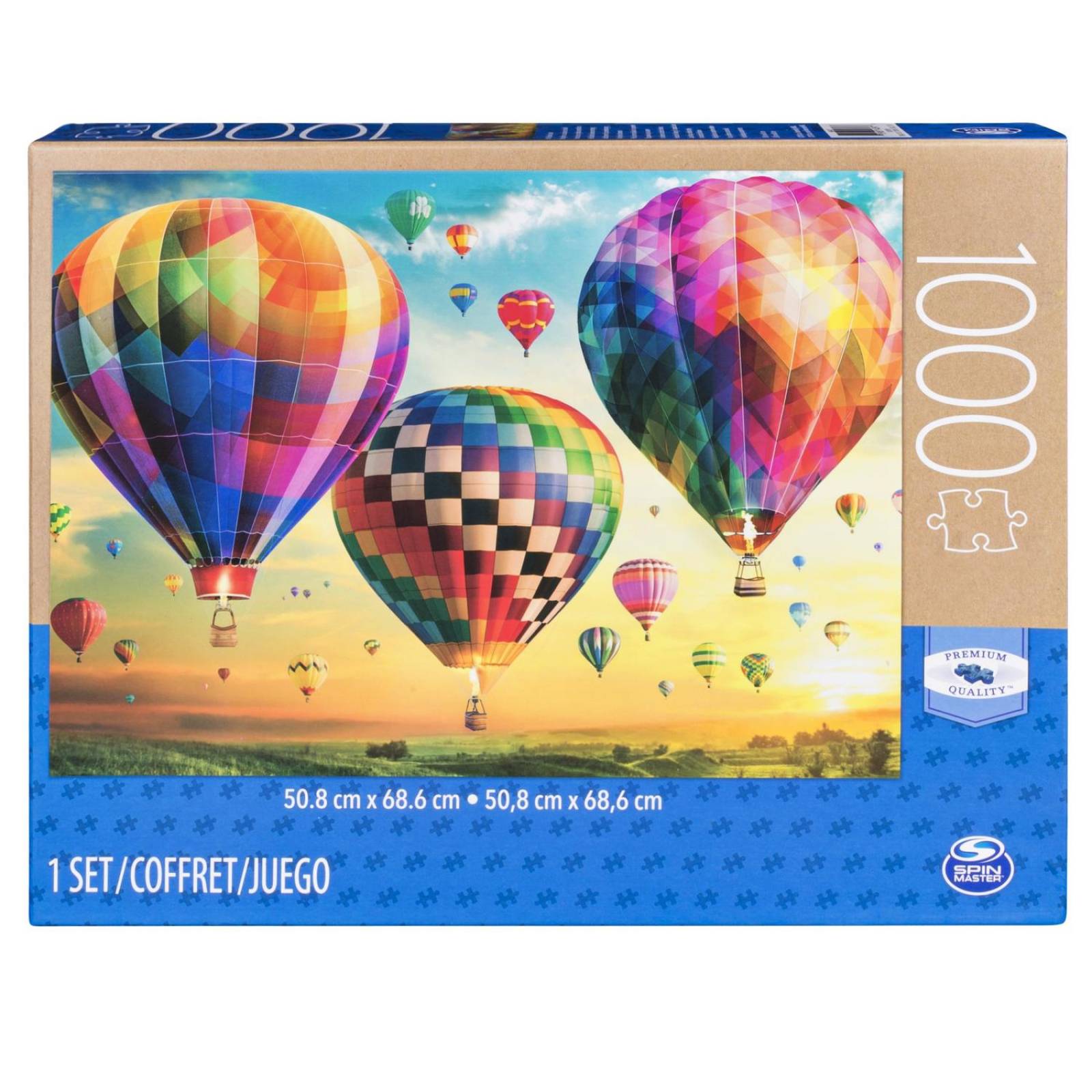 Cardinal: Rompecabezas - Globos Aerostáticos 1000 Piezas 