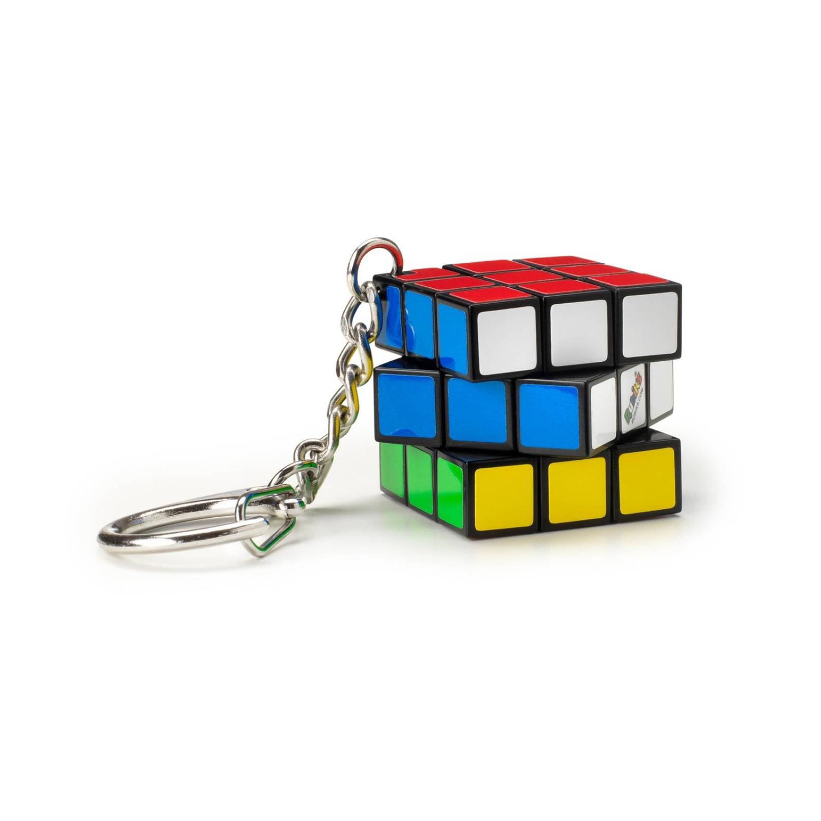 Rubiks: Cubo Rubiks 3X3 Con Llavero 2 Pack 