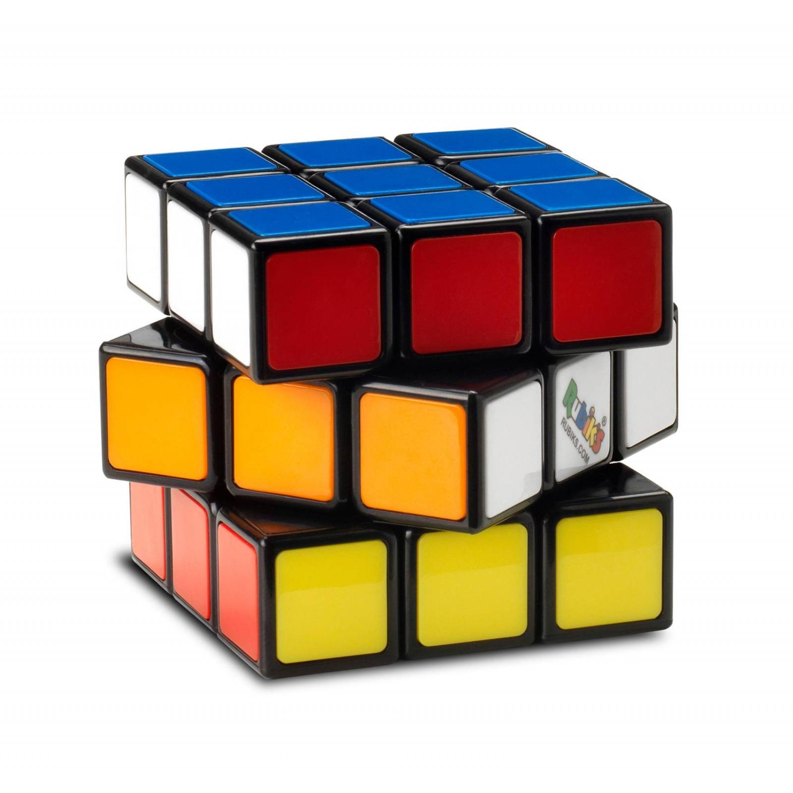 Rubiks: Cubo Rubiks 3X3 Con Llavero 2 Pack 