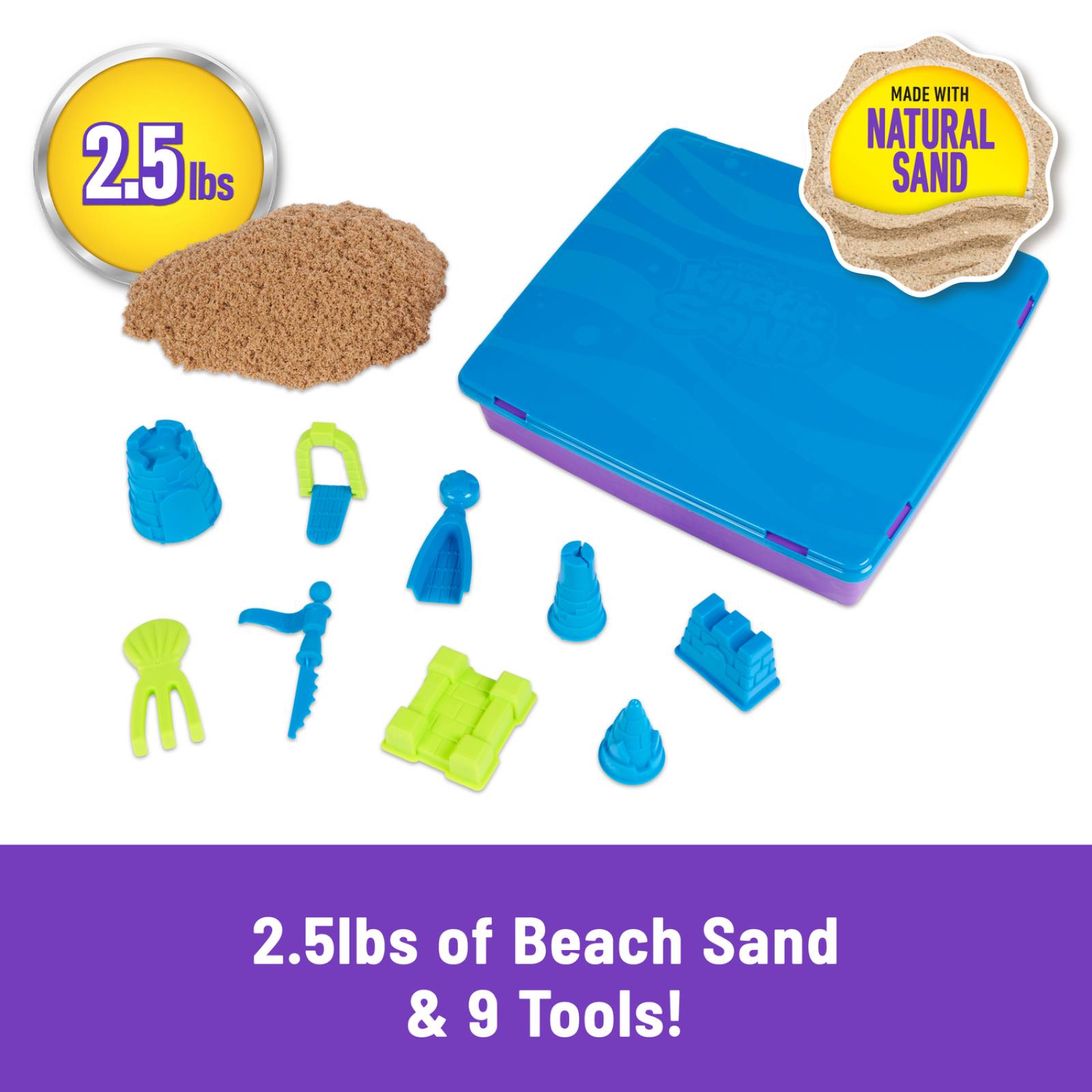 Kinetic Sand: Set De Castillo Playa De Lujo 