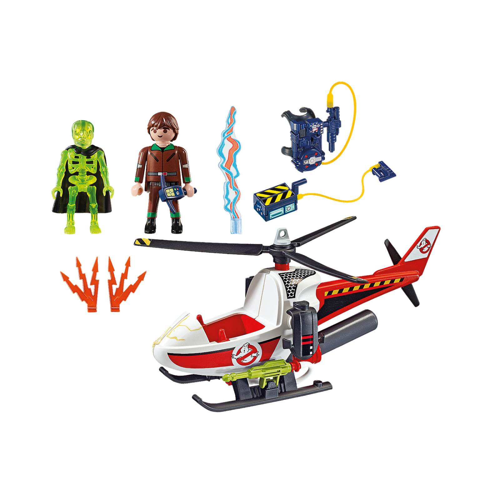 Playmobil Ghostbusters: Venkman Con Helicoptero 9385 