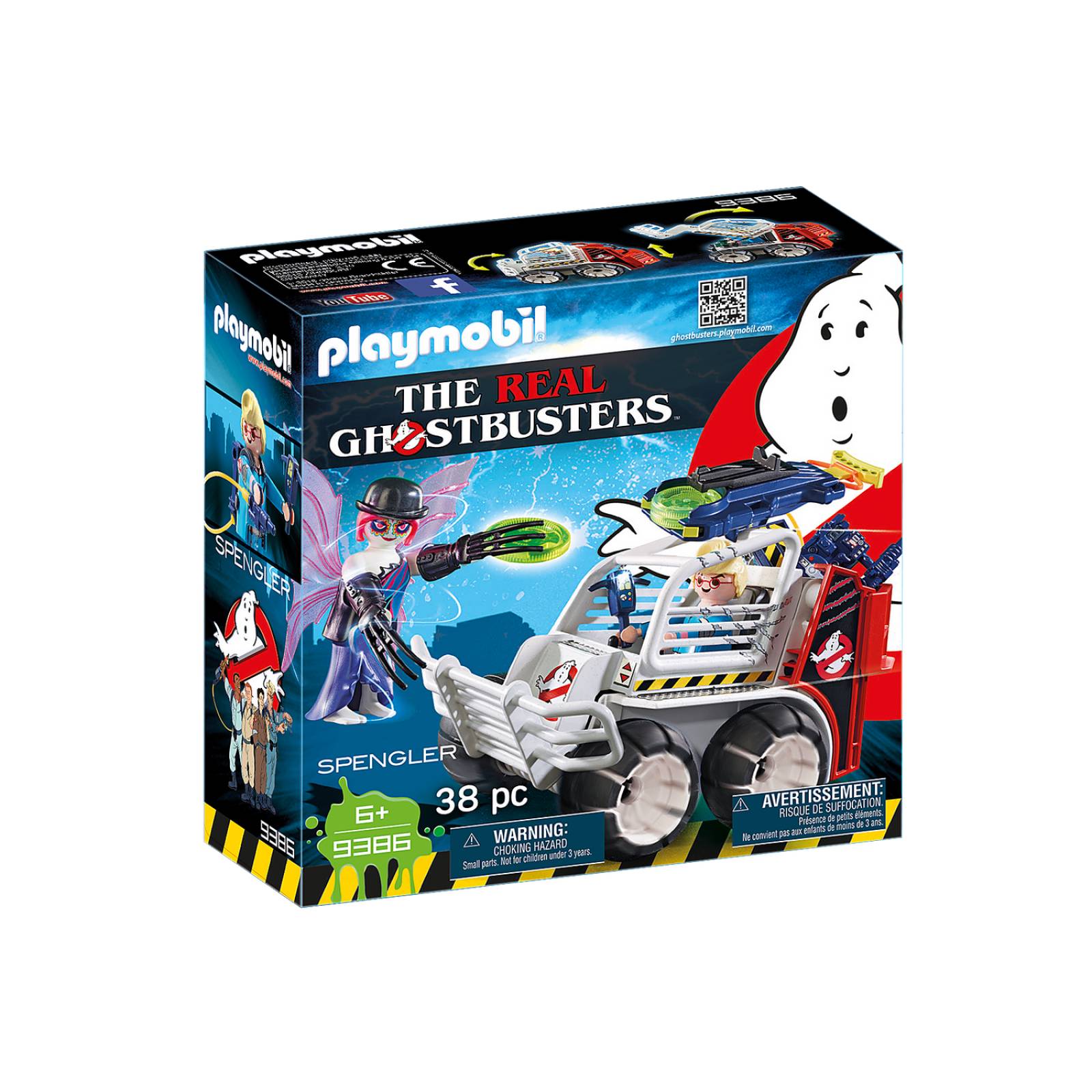 Playmobil Ghostbusters: Spengler Con Coche 9386 