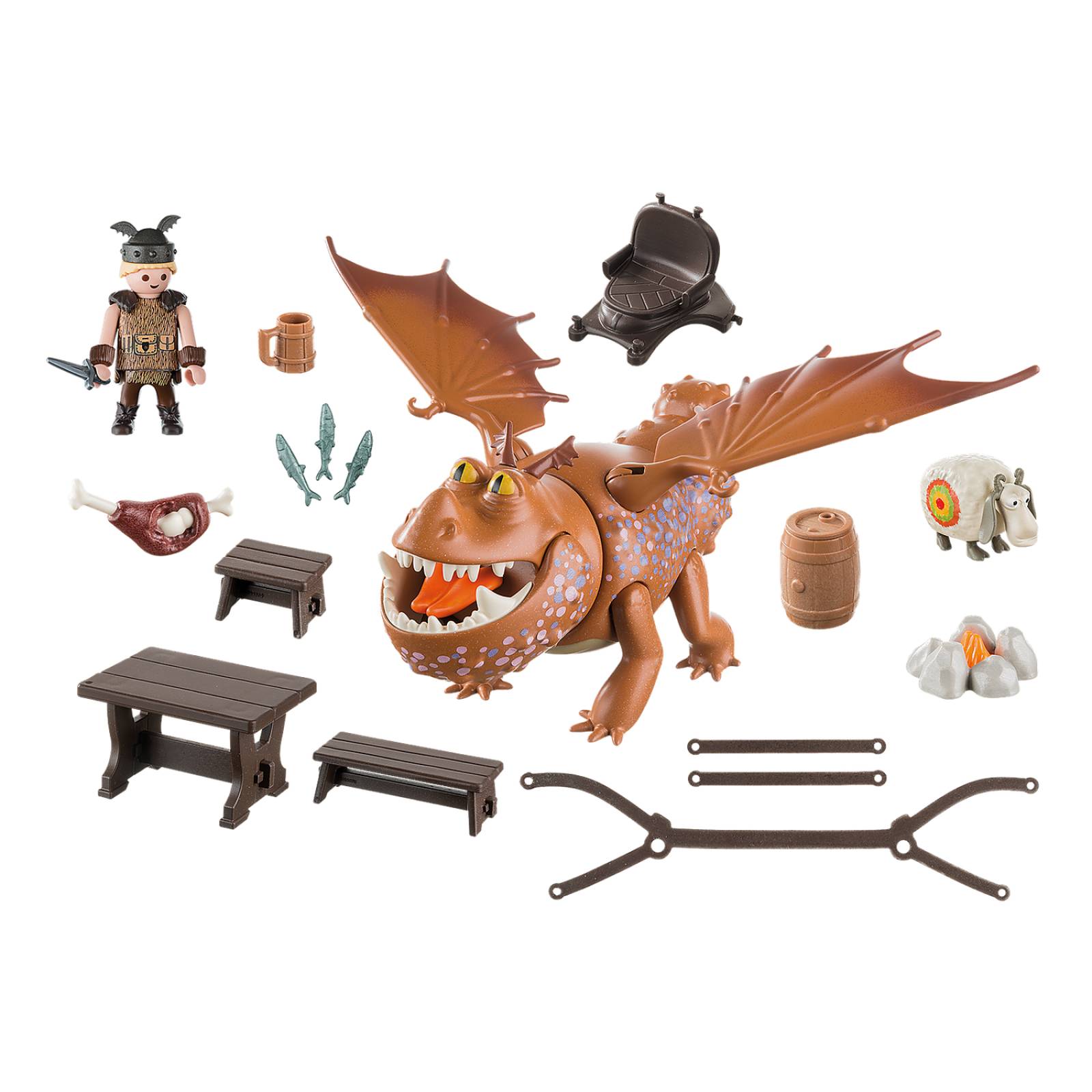 Playmobil Dragons: Albondiga y Patapez 