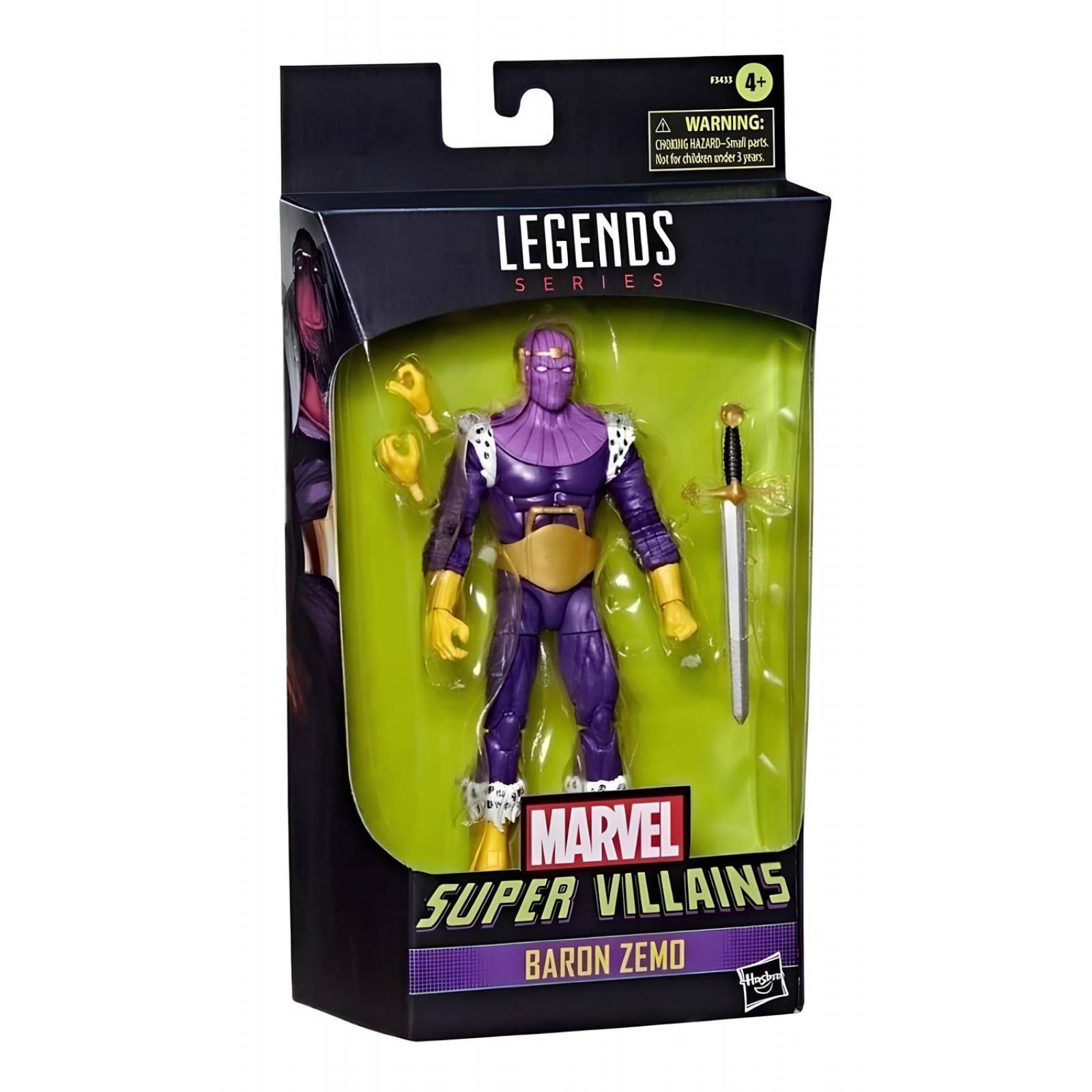 Marvel Legends: Super Villanos - Baron Zemo 