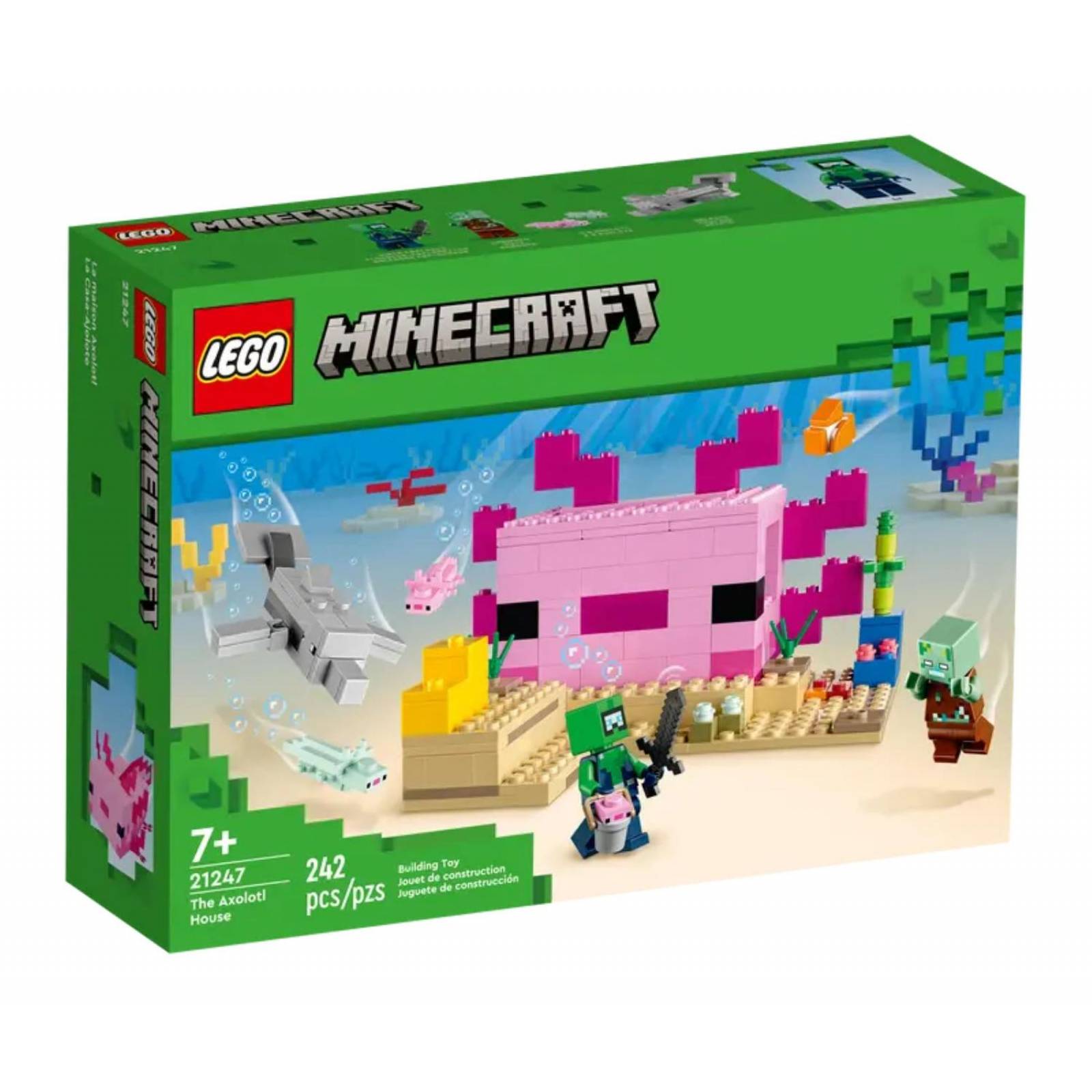 LEGO Minecraft La Casa Ajolote 21247
