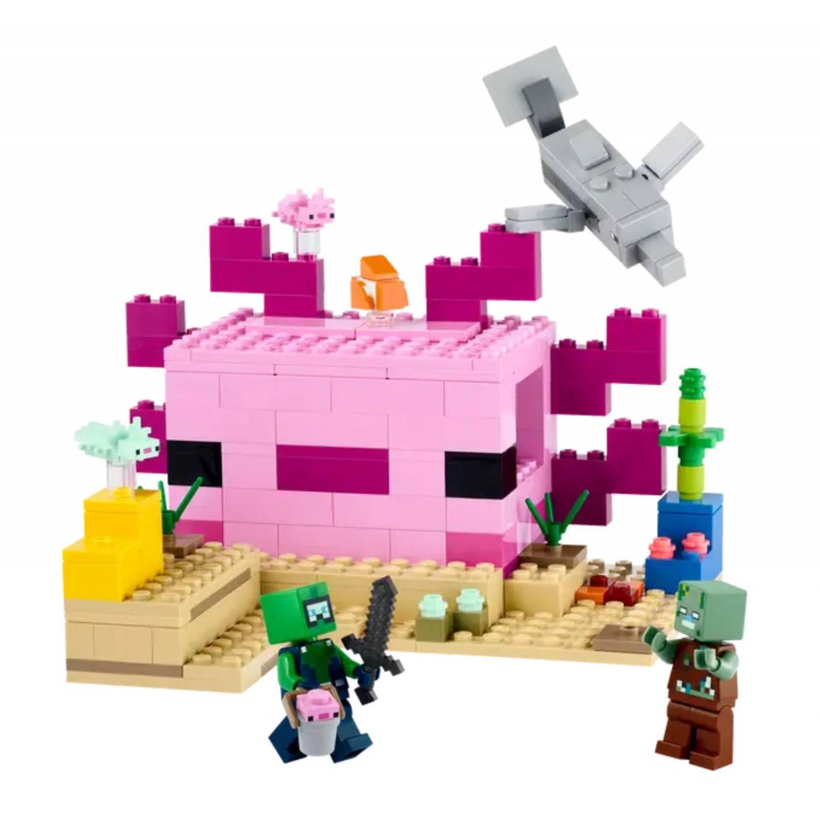 LEGO Minecraft La Casa Ajolote 21247