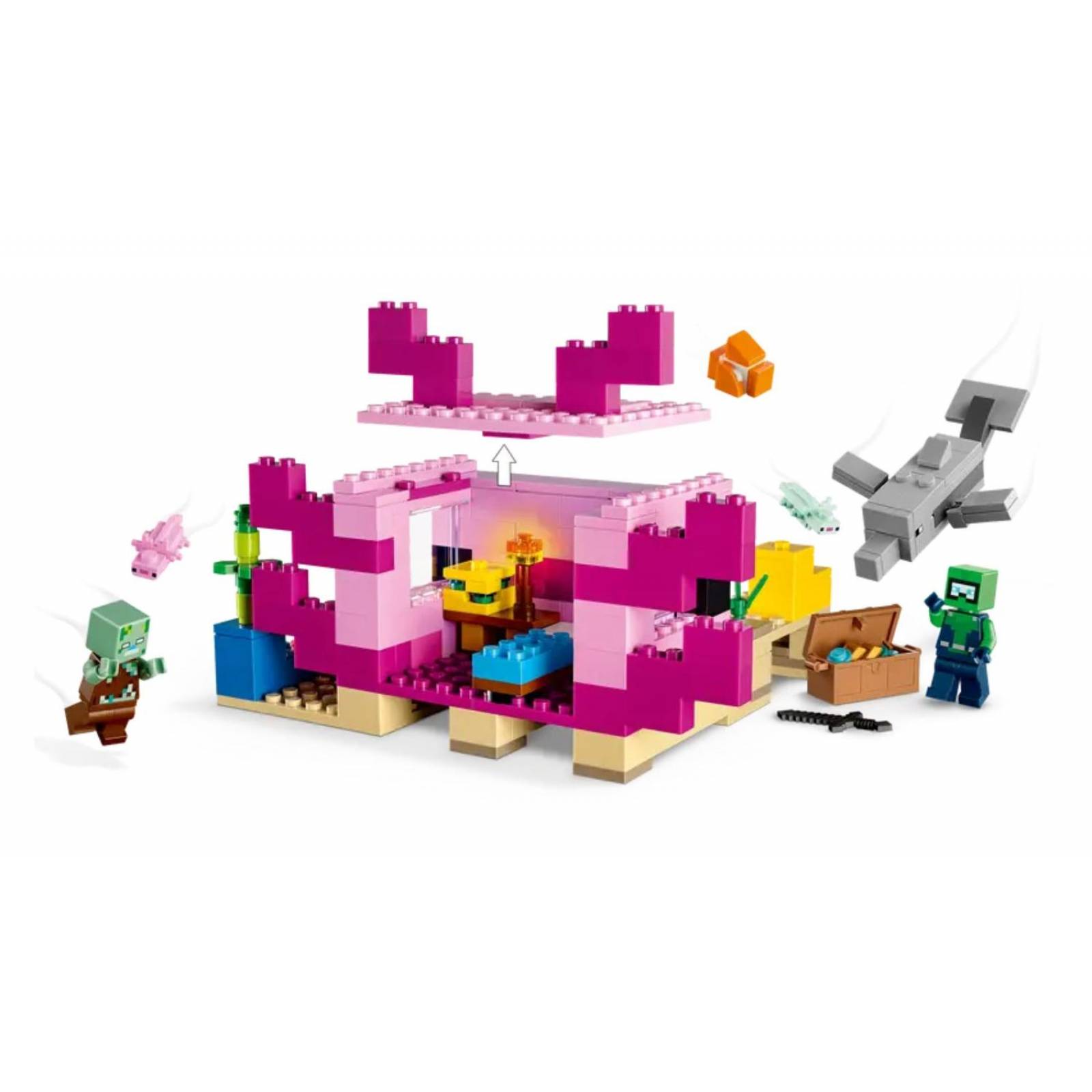 LEGO Minecraft La Casa Ajolote 21247