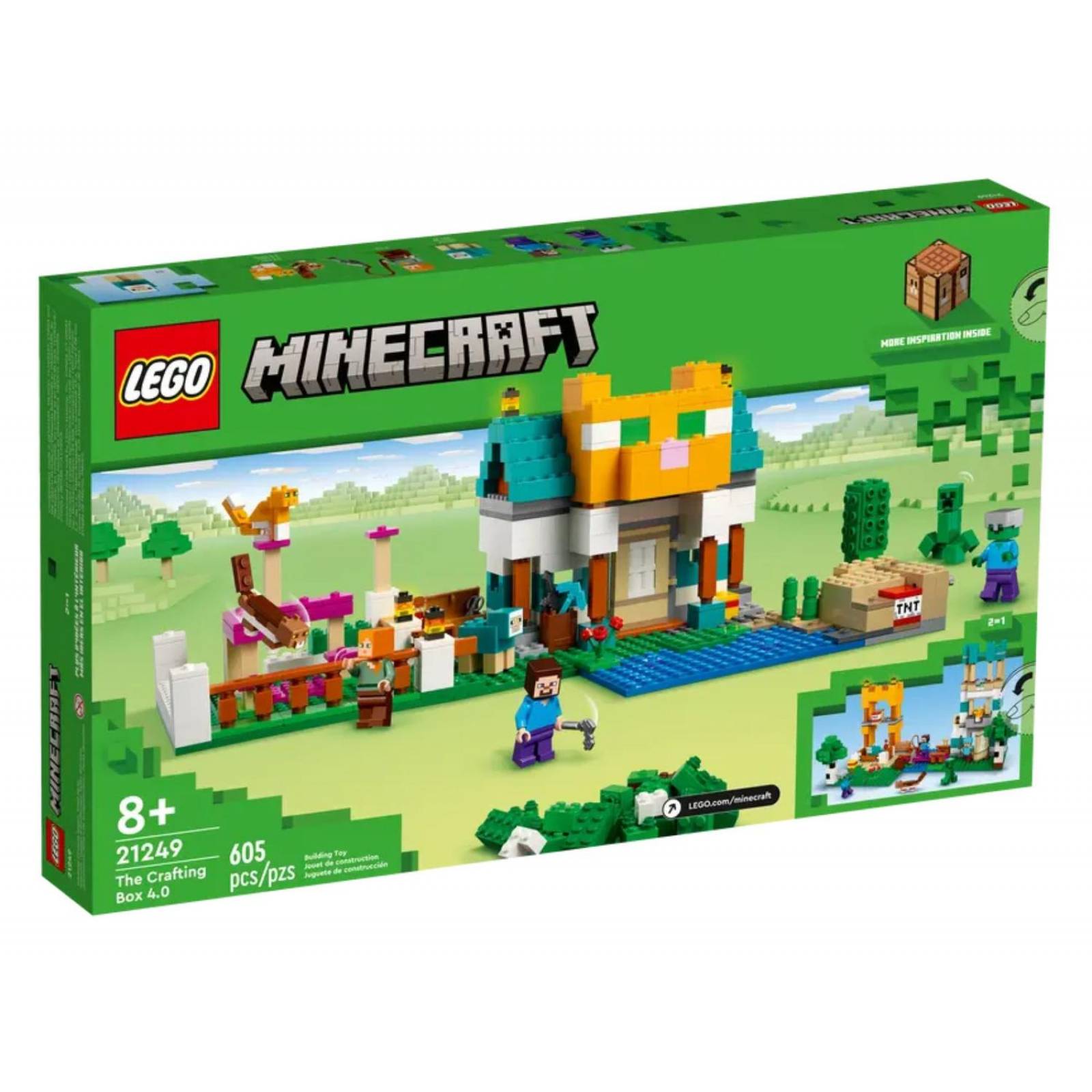 Caja modular lego cheap minecraft