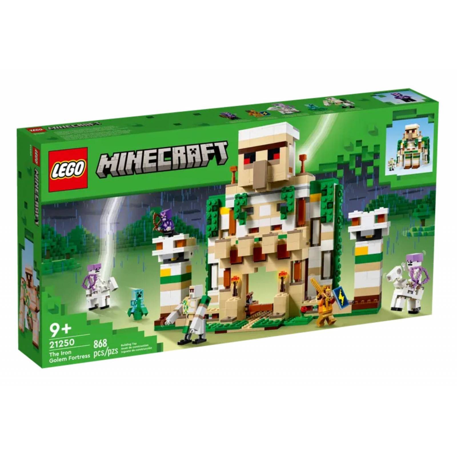 LEGO Minecraft La Fortaleza del Golem de Hierro 21250 