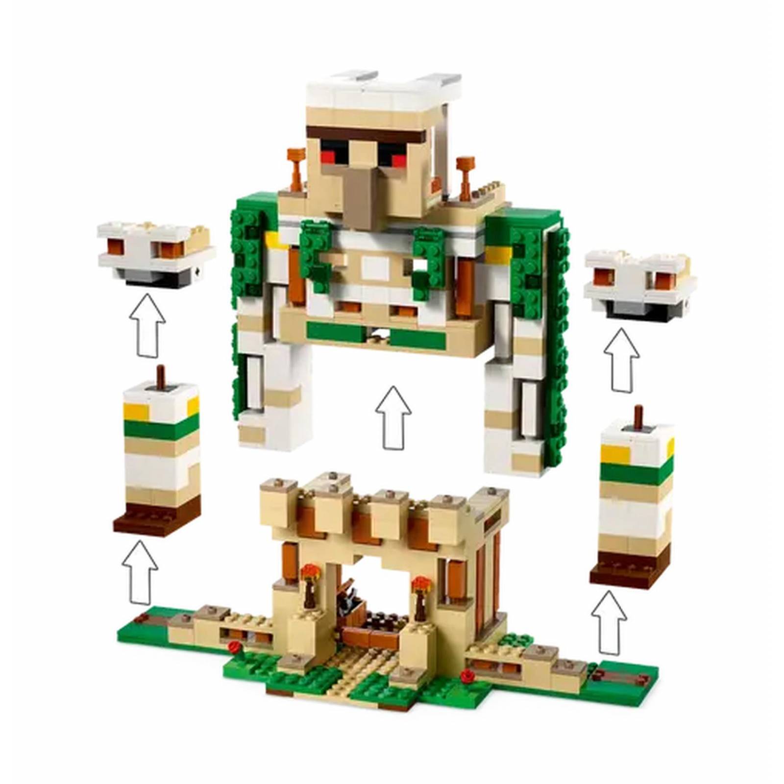 LEGO Minecraft La Fortaleza del Golem de Hierro 21250 