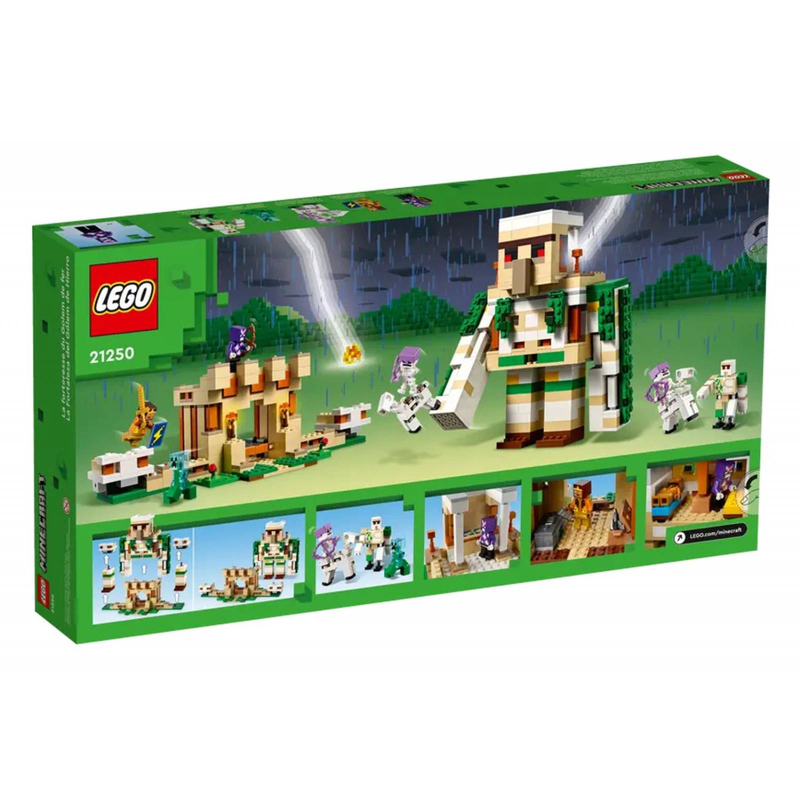 LEGO Minecraft La Fortaleza del Golem de Hierro 21250 