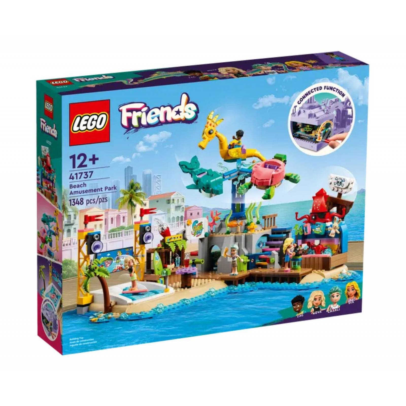 LEGO Friends Parque de Atracciones en la Playa 41737 