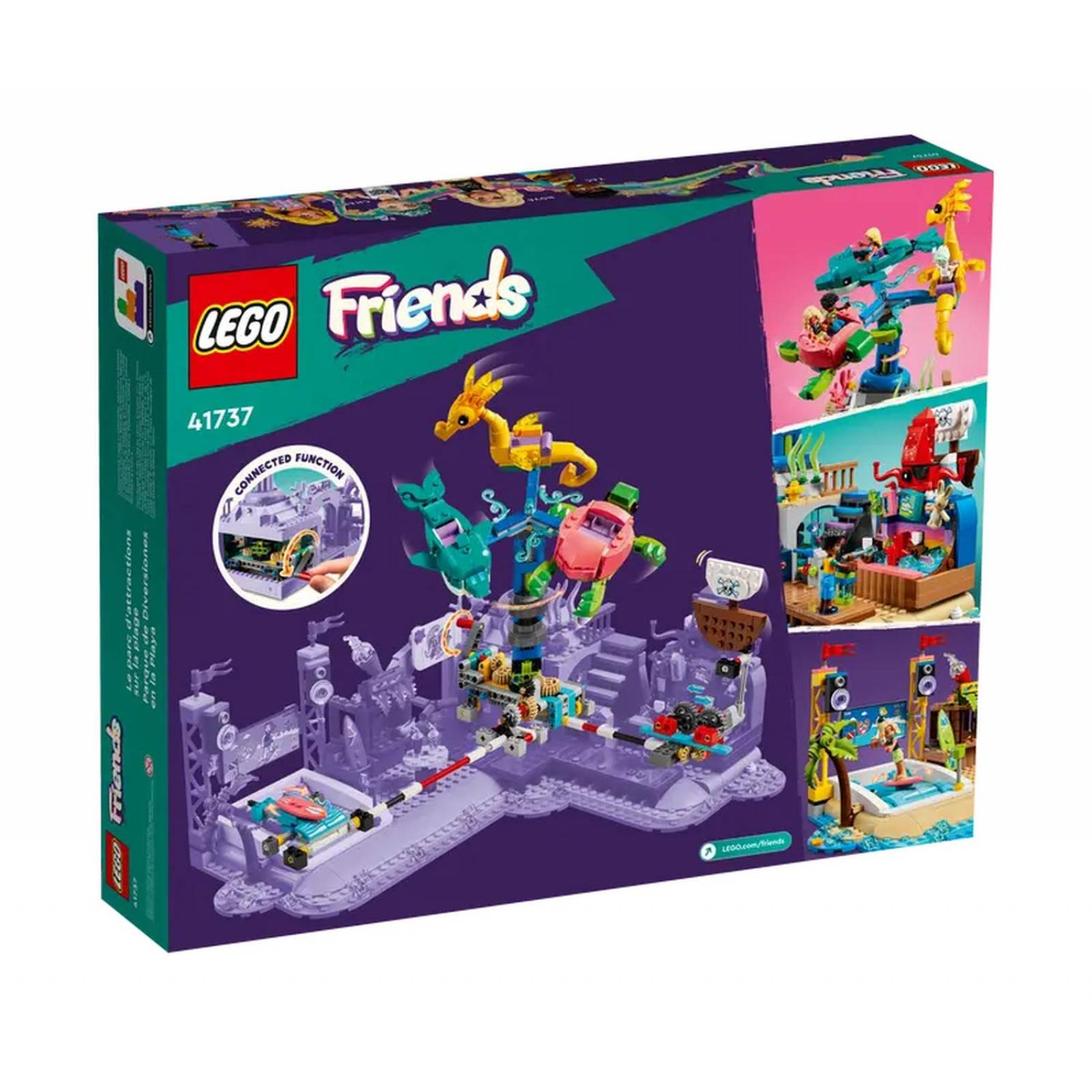 LEGO Friends Parque de Atracciones en la Playa 41737 