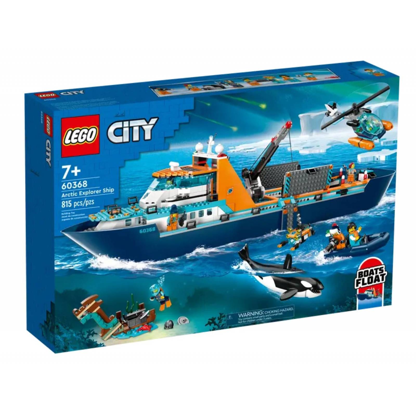 LEGO City Exploradores del Artico: Barco 60368 
