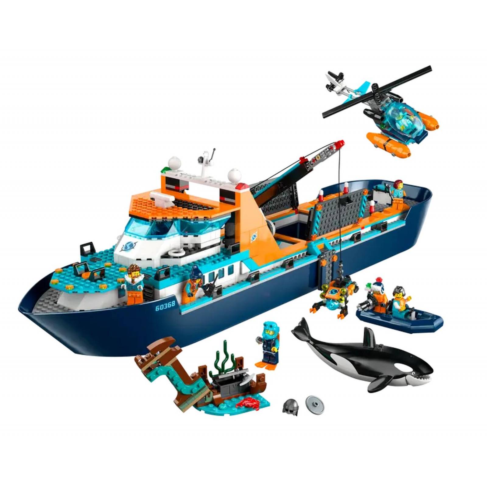 LEGO City Exploradores del Artico: Barco 60368 