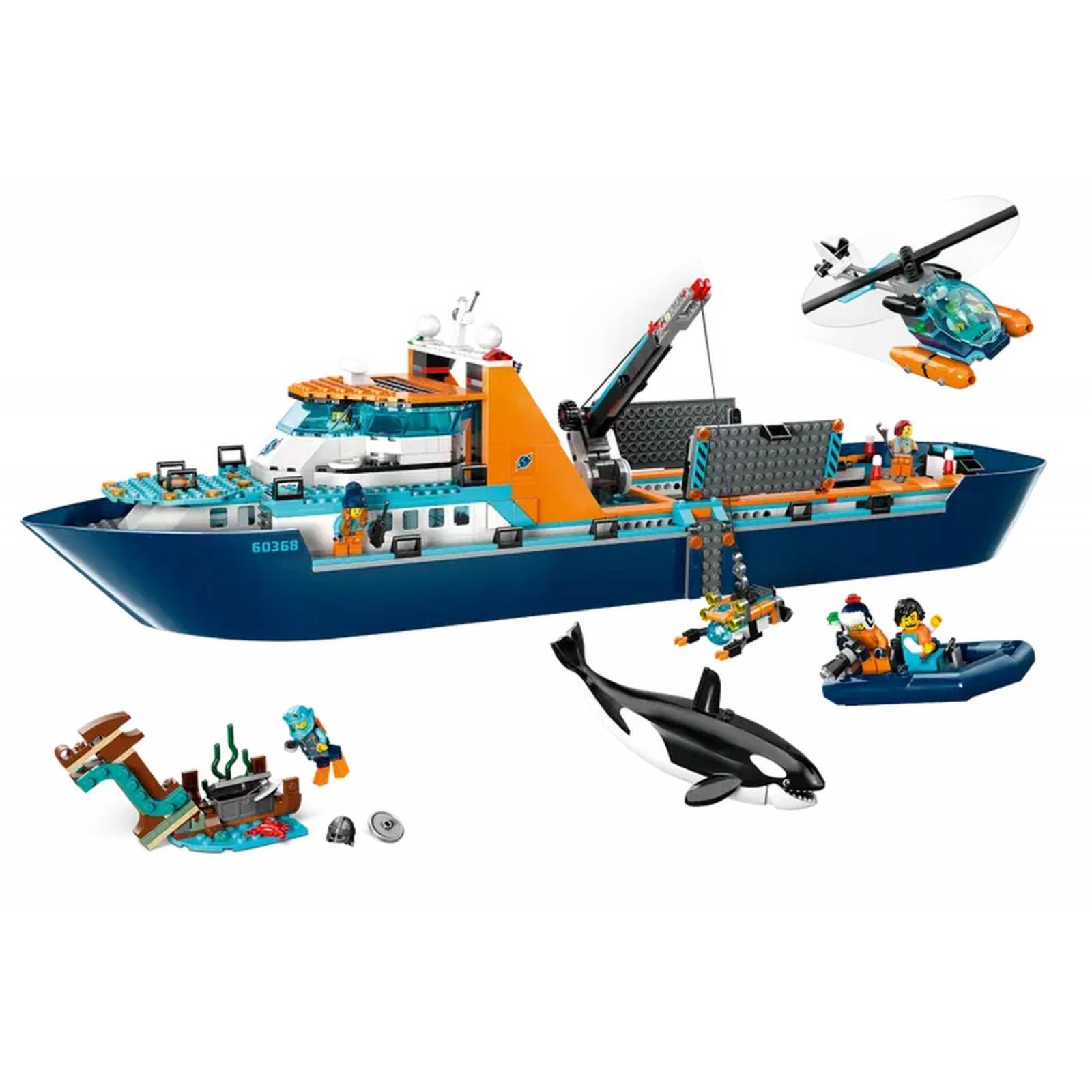 LEGO City Exploradores del Artico: Barco 60368 
