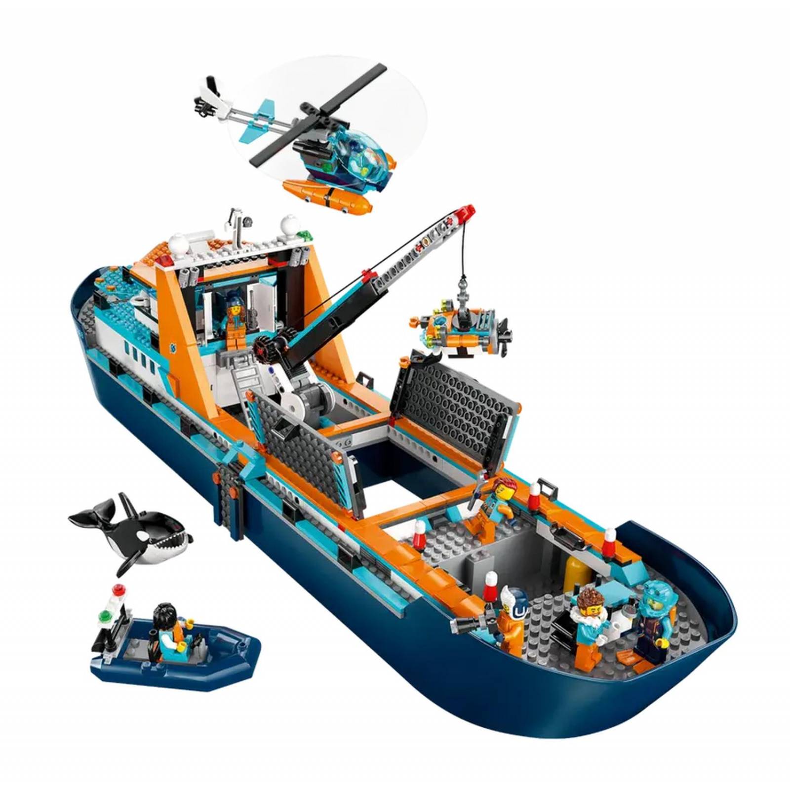 LEGO City Exploradores del Artico: Barco 60368 