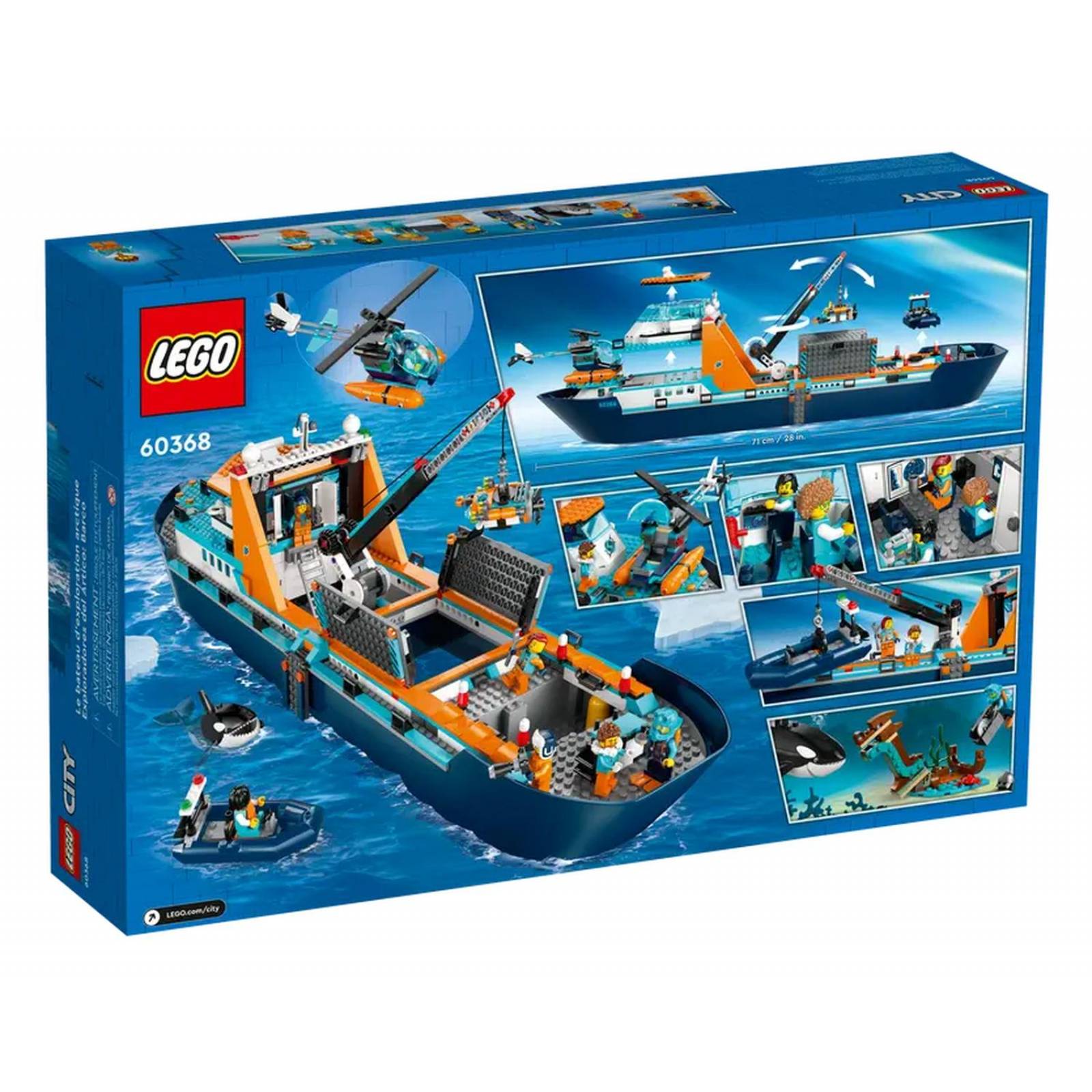 LEGO City Exploradores del Artico: Barco 60368 