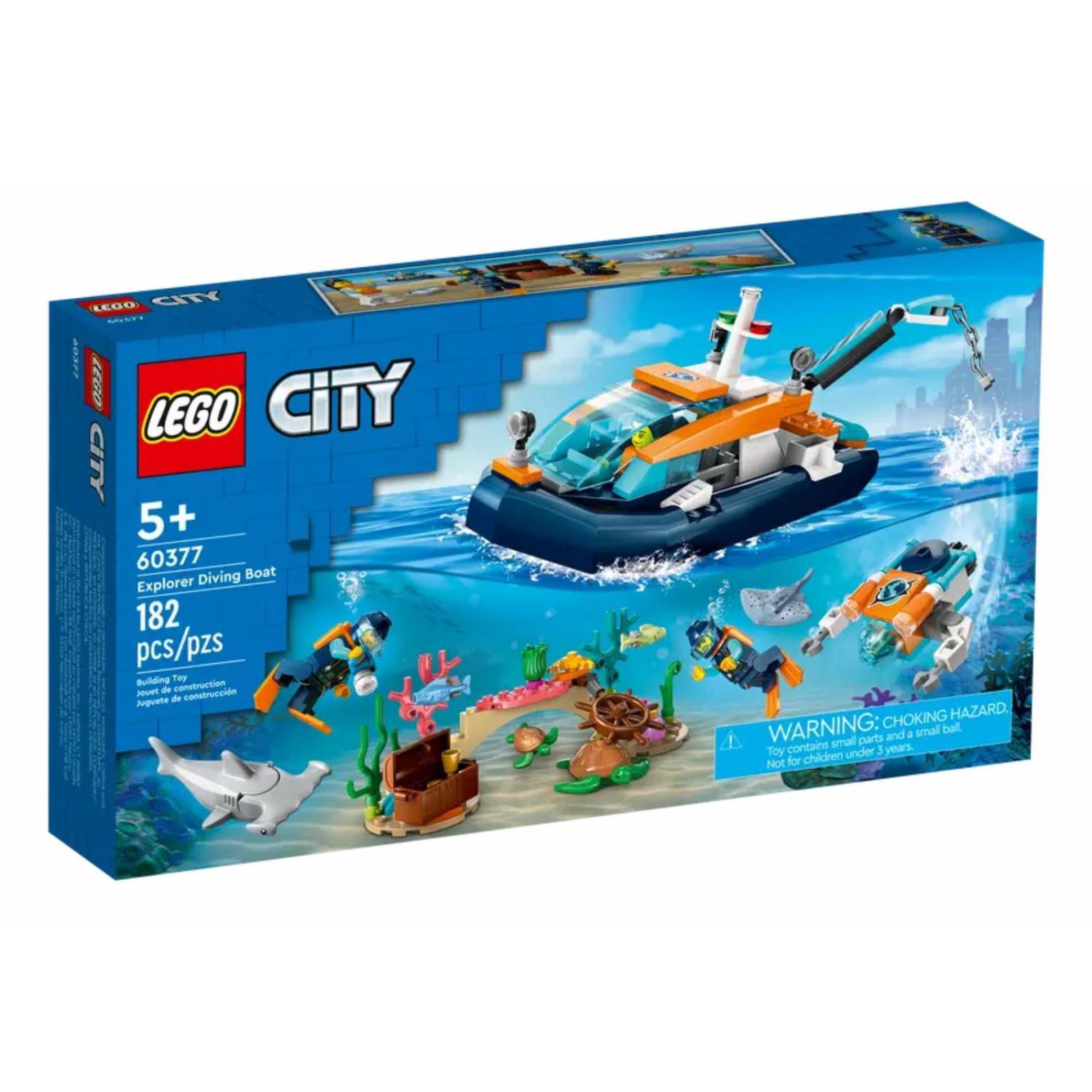LEGO City Barco de Exploracion Submarina 60377 