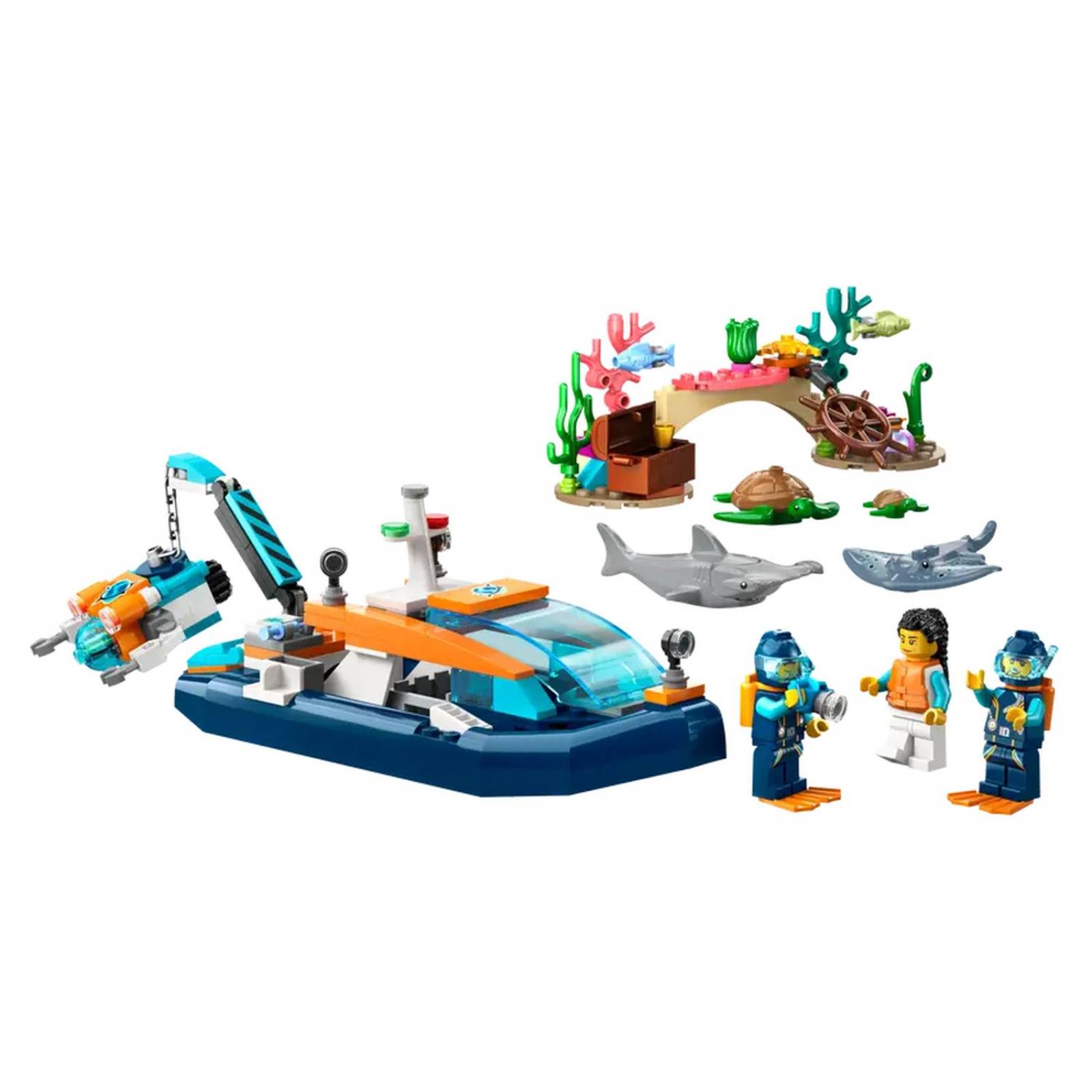 LEGO City Barco de Exploracion Submarina 60377 