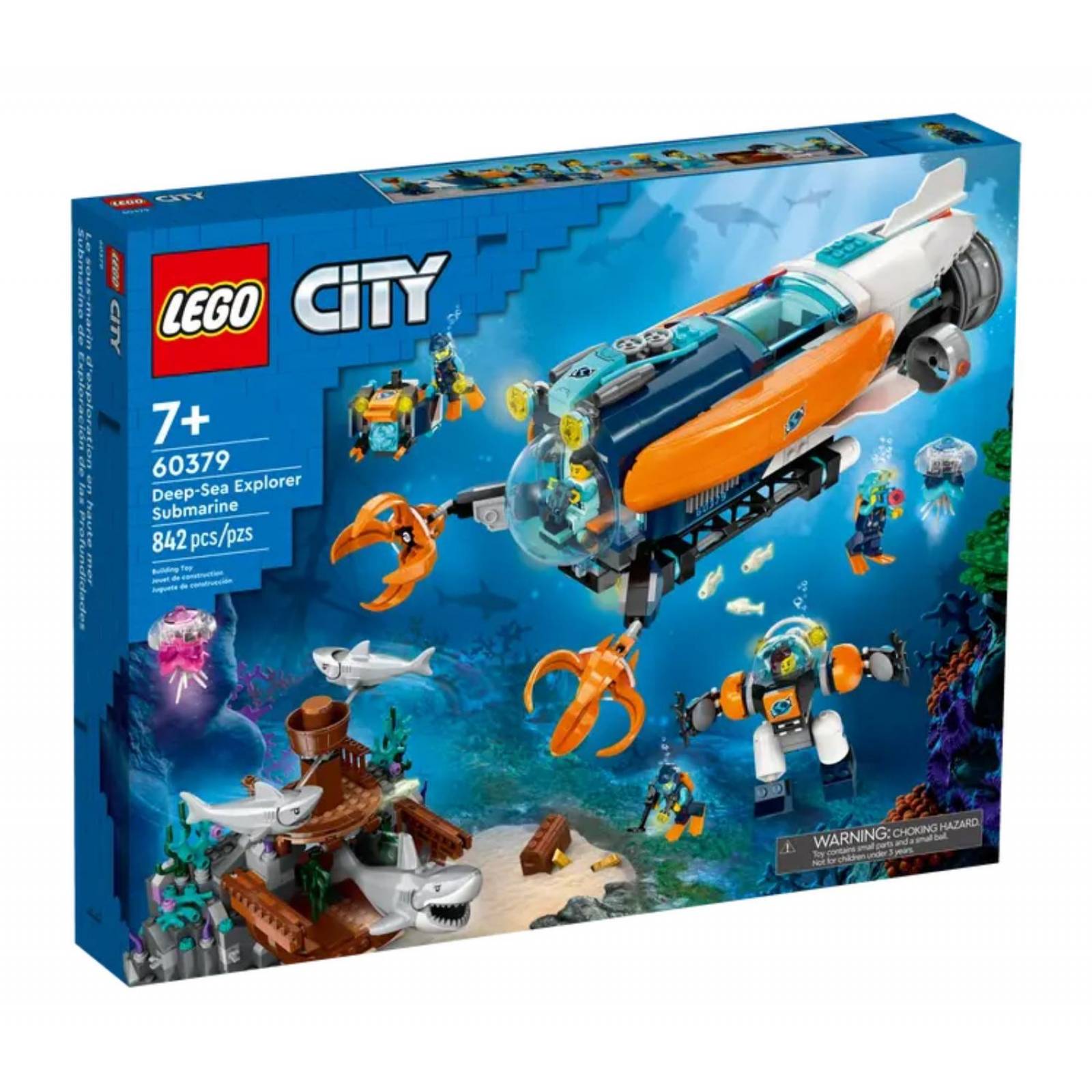 LEGO City Submarino de Exploracion de las Profundidades 60379