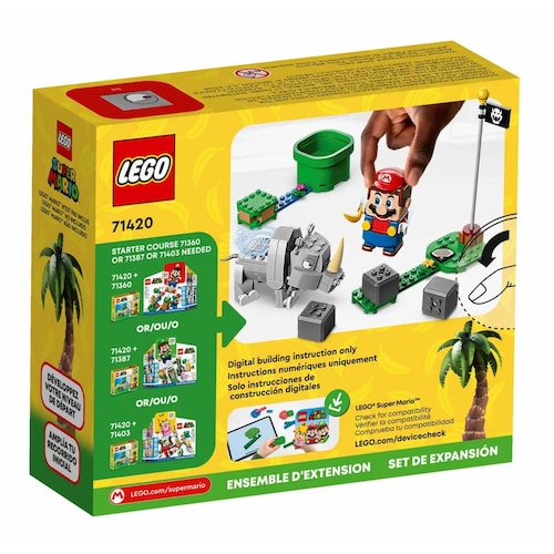 LEGO Super Mario Set de Expansion: Rambi, el rinoceronte 71420 