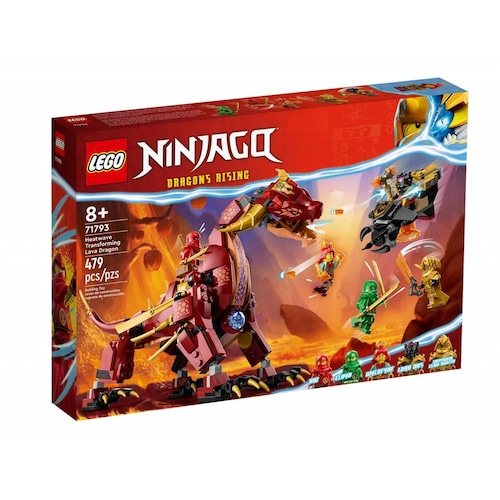 LEGO Ninjago Dragon de Lava Transformable de Heatwave 71793 