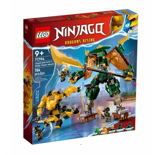 LEGO Ninjago Mecas del Equipo Ninja de Lloyd y Arin 71794 