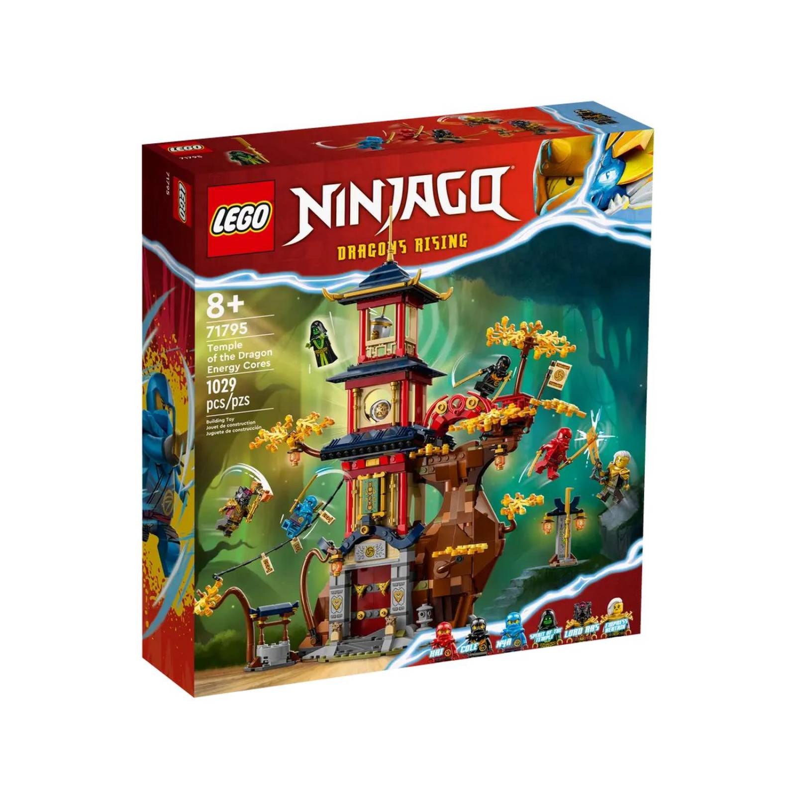 LEGO Ninjago Nucleos de Energia del Templo del Dragon 71795 