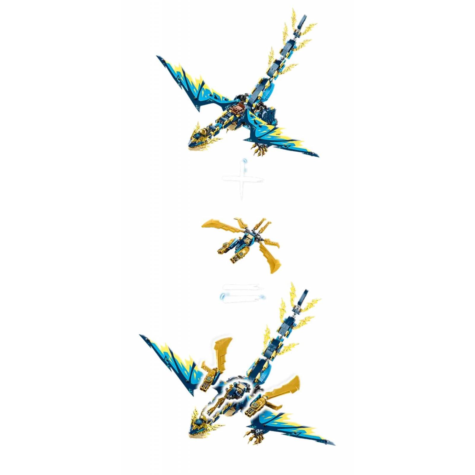 LEGO Ninjago Dragon Elemental vs Meca de la Emperatriz 71796 