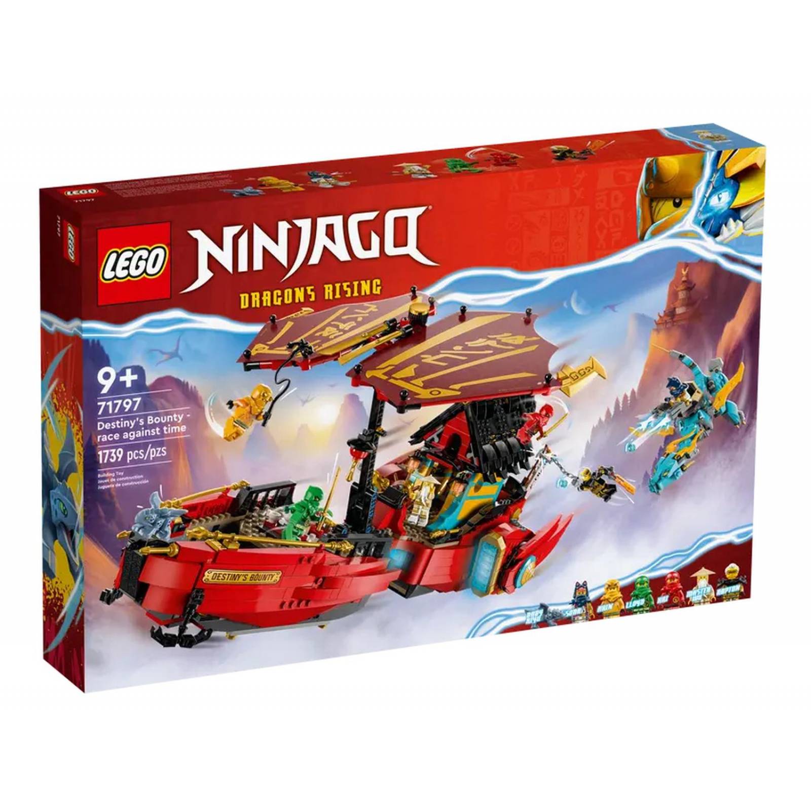 LEGO Ninjago Barco de Asalto Ninja: Carrera Contra el Tiempo 71797 