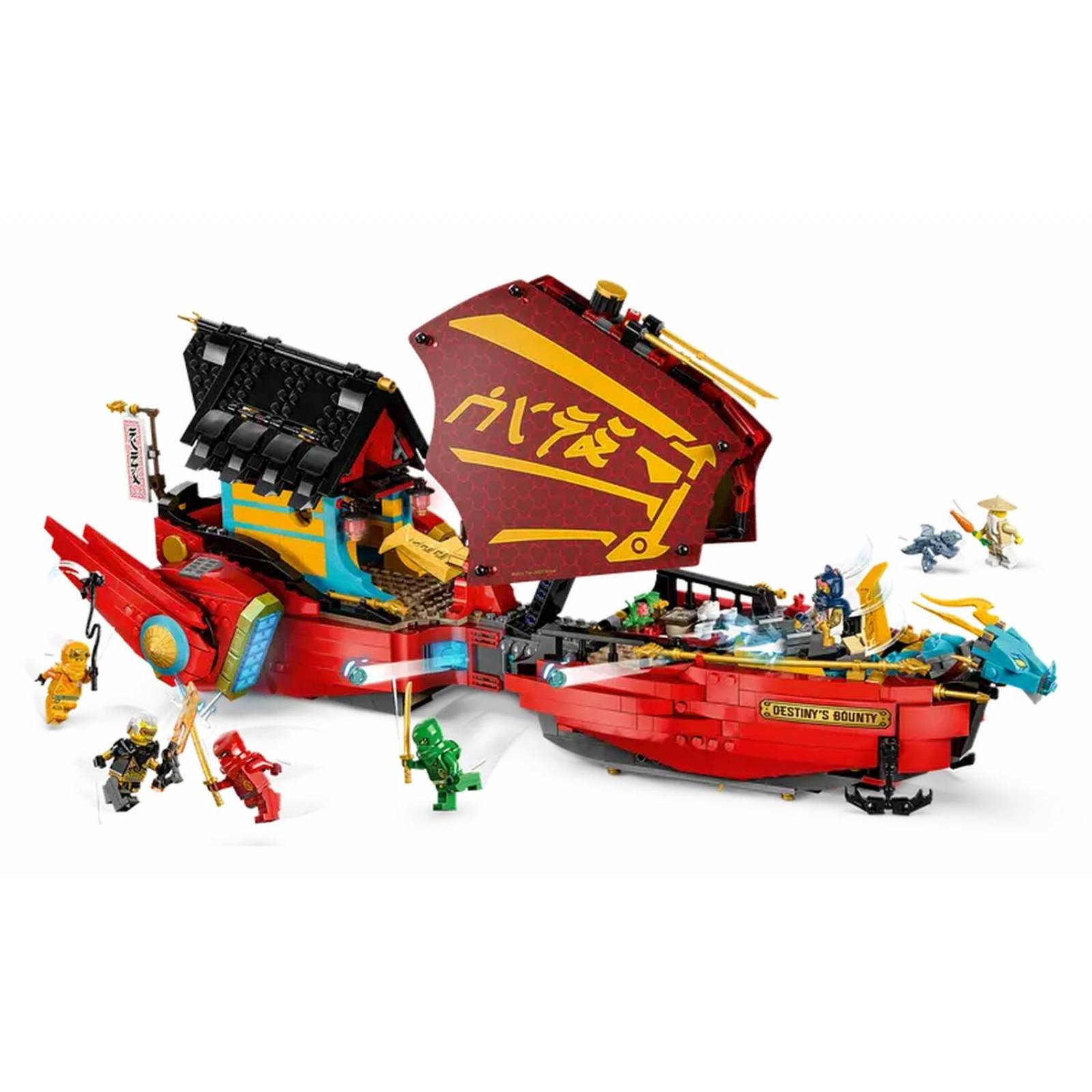 LEGO Ninjago Barco de Asalto Ninja: Carrera Contra el Tiempo 71797 
