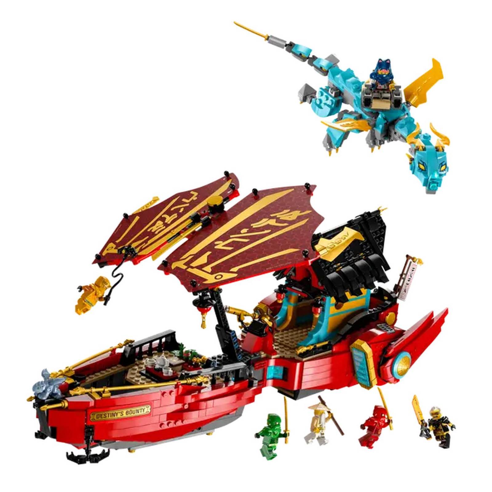 LEGO Ninjago Barco de Asalto Ninja: Carrera Contra el Tiempo 71797 
