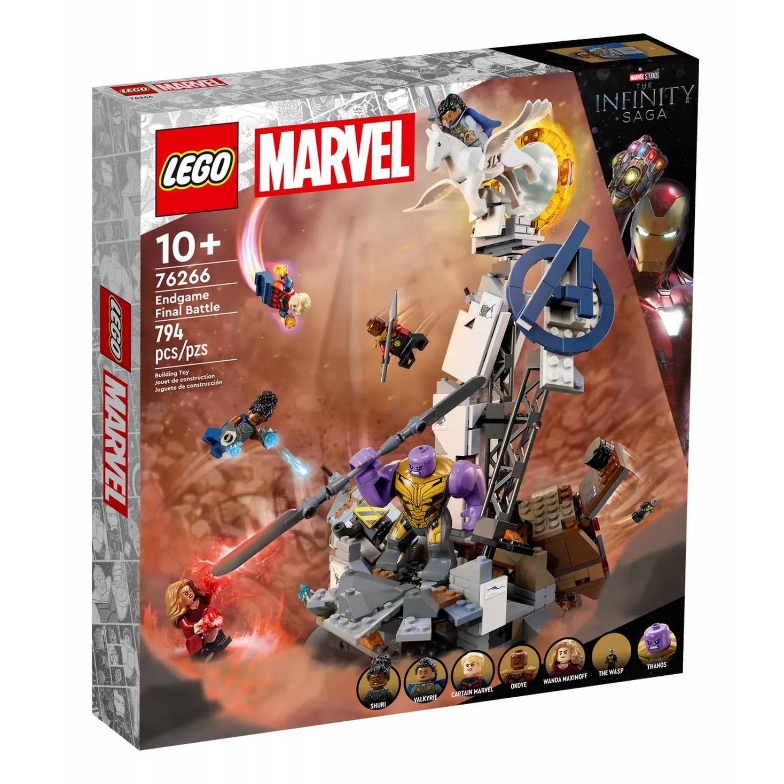 LEGO Marvel Infinity Saga: Batalla Final De Endgame 76266 