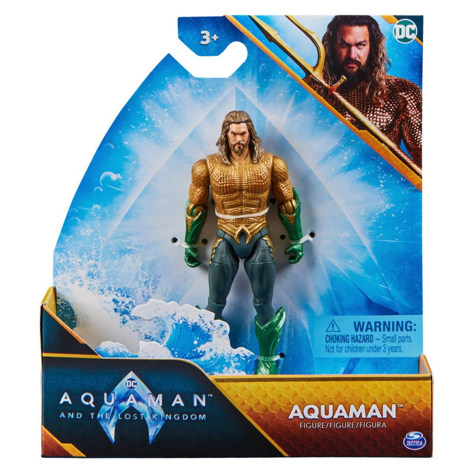 Aquaman Aquaman Traje Dorado Figura De Accion 4 Pulgadas