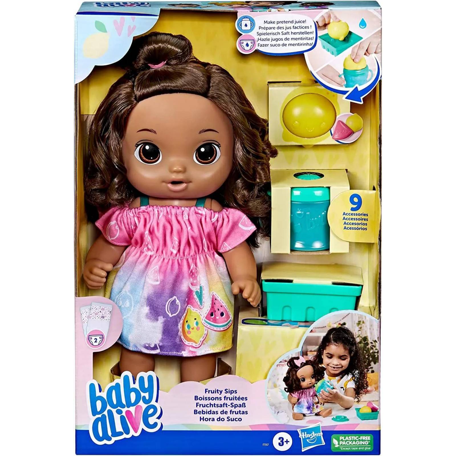 Baby Alive Fruity Sips: Bebe Hora De Bebida De Frutas