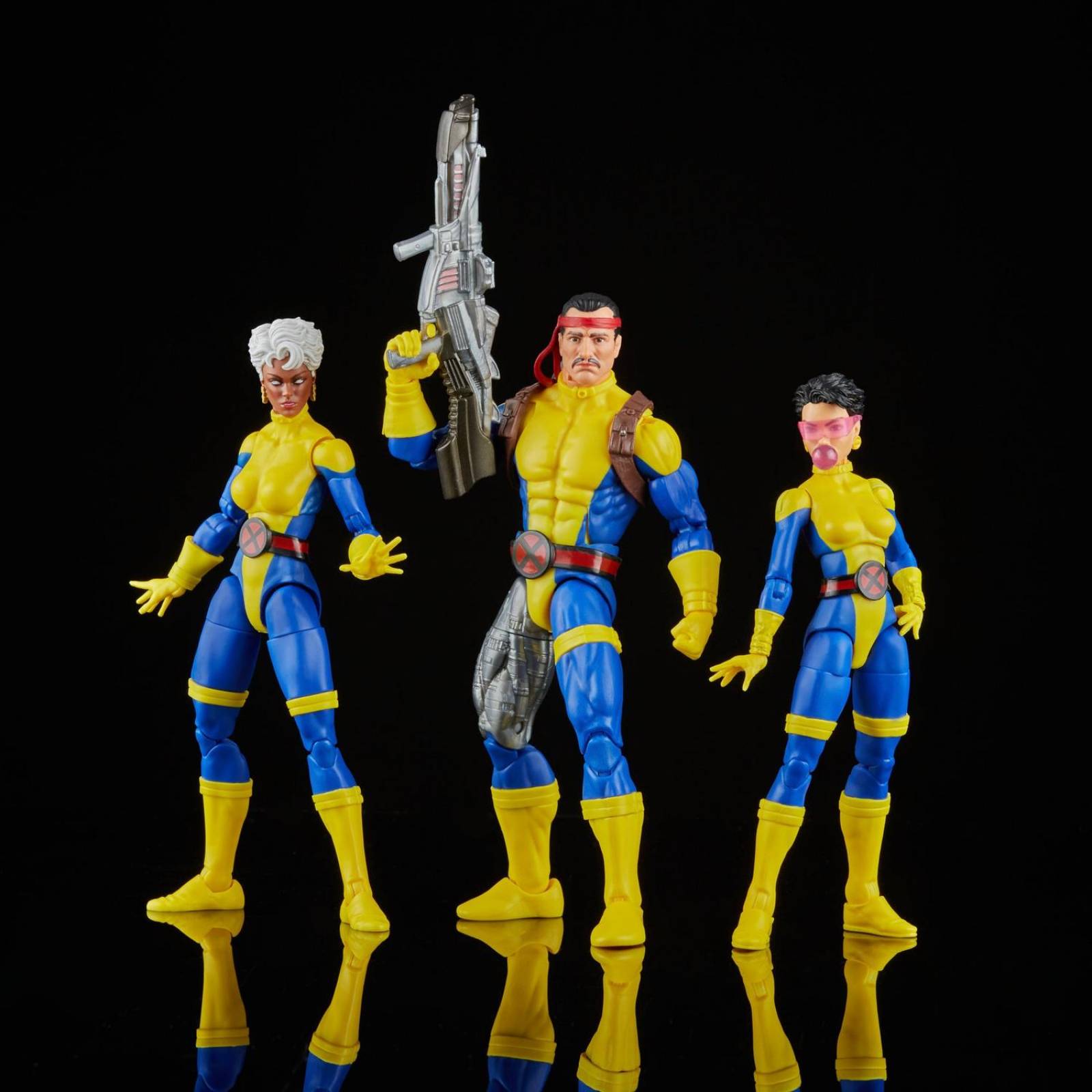 Marvel Legends: X Men - Forge, Tormenta y Jubilo 3 Pack Preventa Exclusiva 