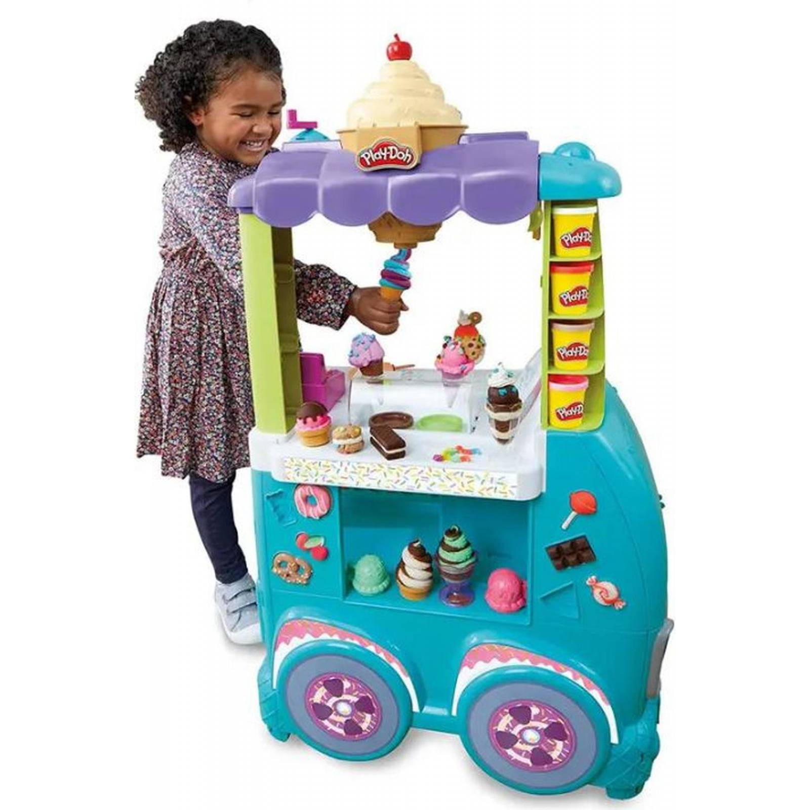 Play Doh Kitchen Creations: Set Ultimate Camion De Helados