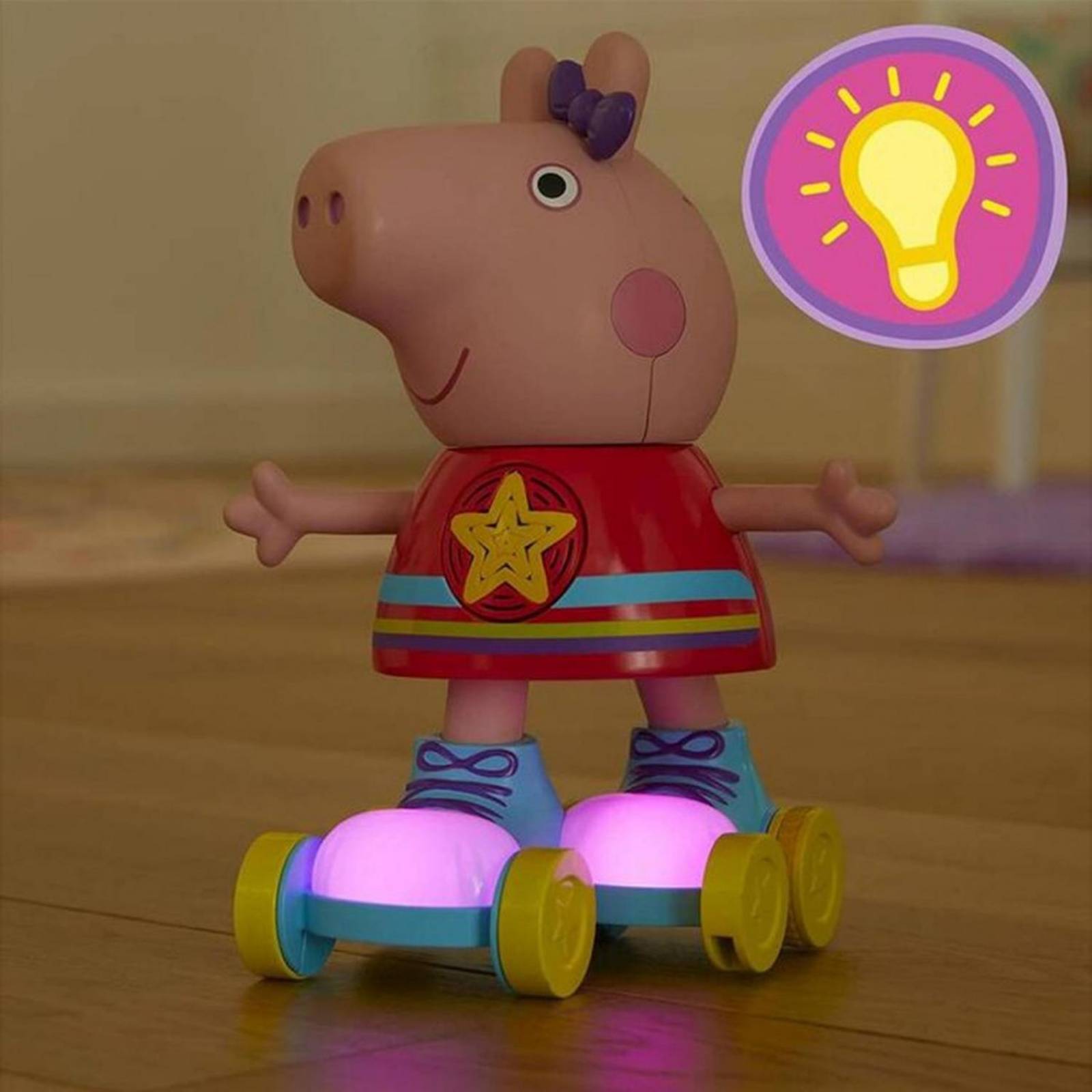 Peppa Pig: Peppa Pig Con Patines De Disco