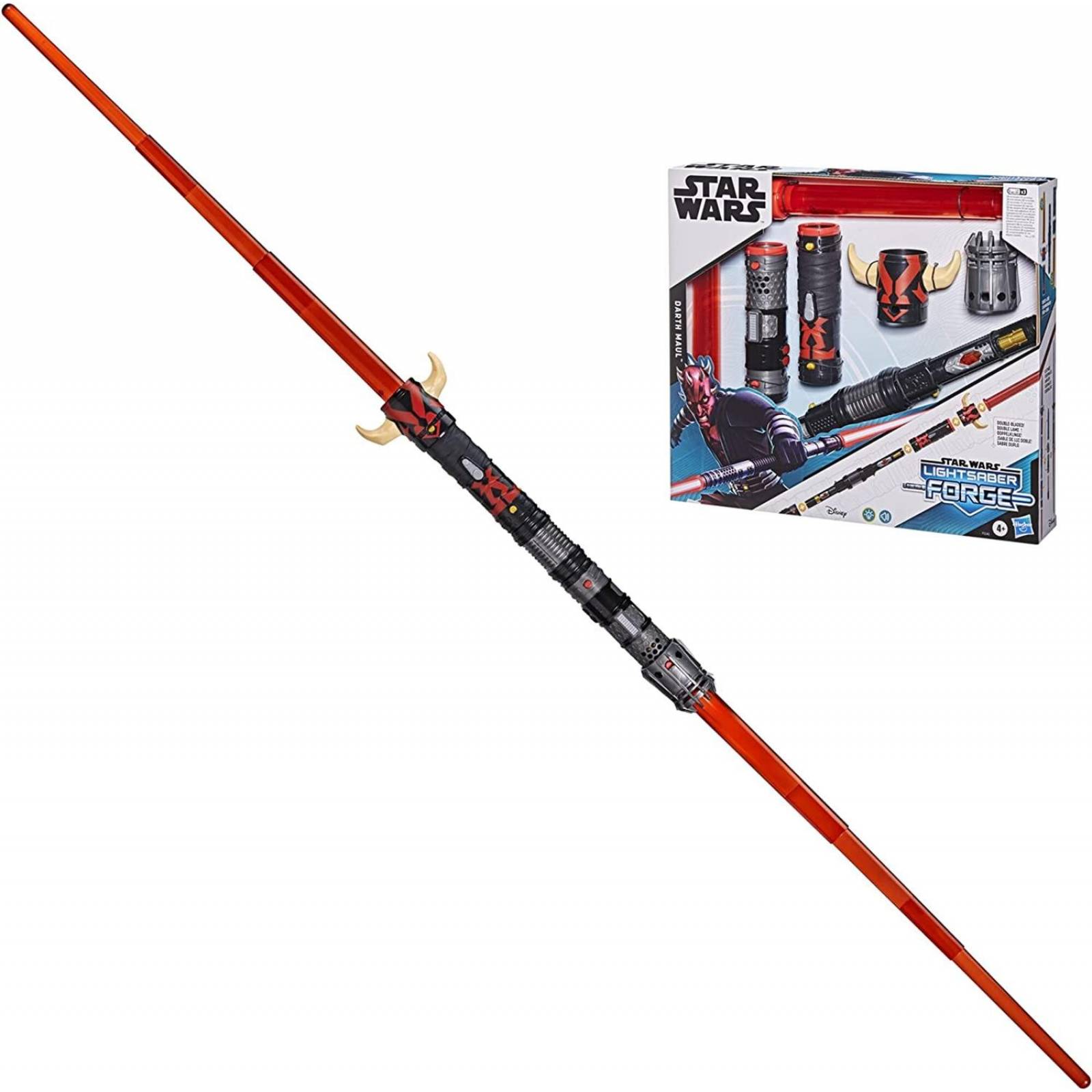 Star Wars Lightsaber Forge: Sable Doble Darth Maul 