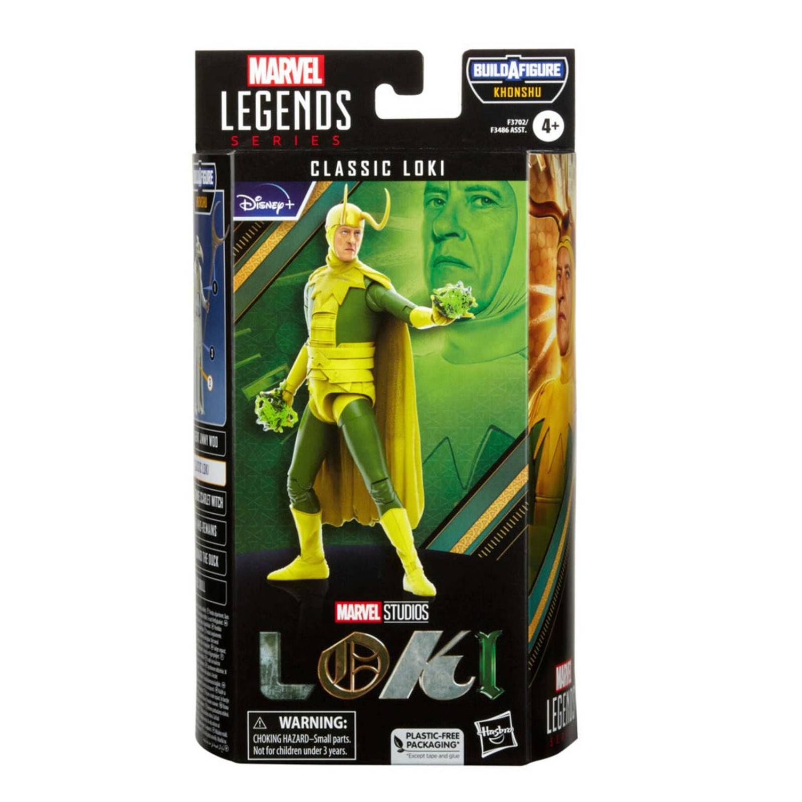 Marvel Legends Baf Khonshu: Loki - Loki Clasico 