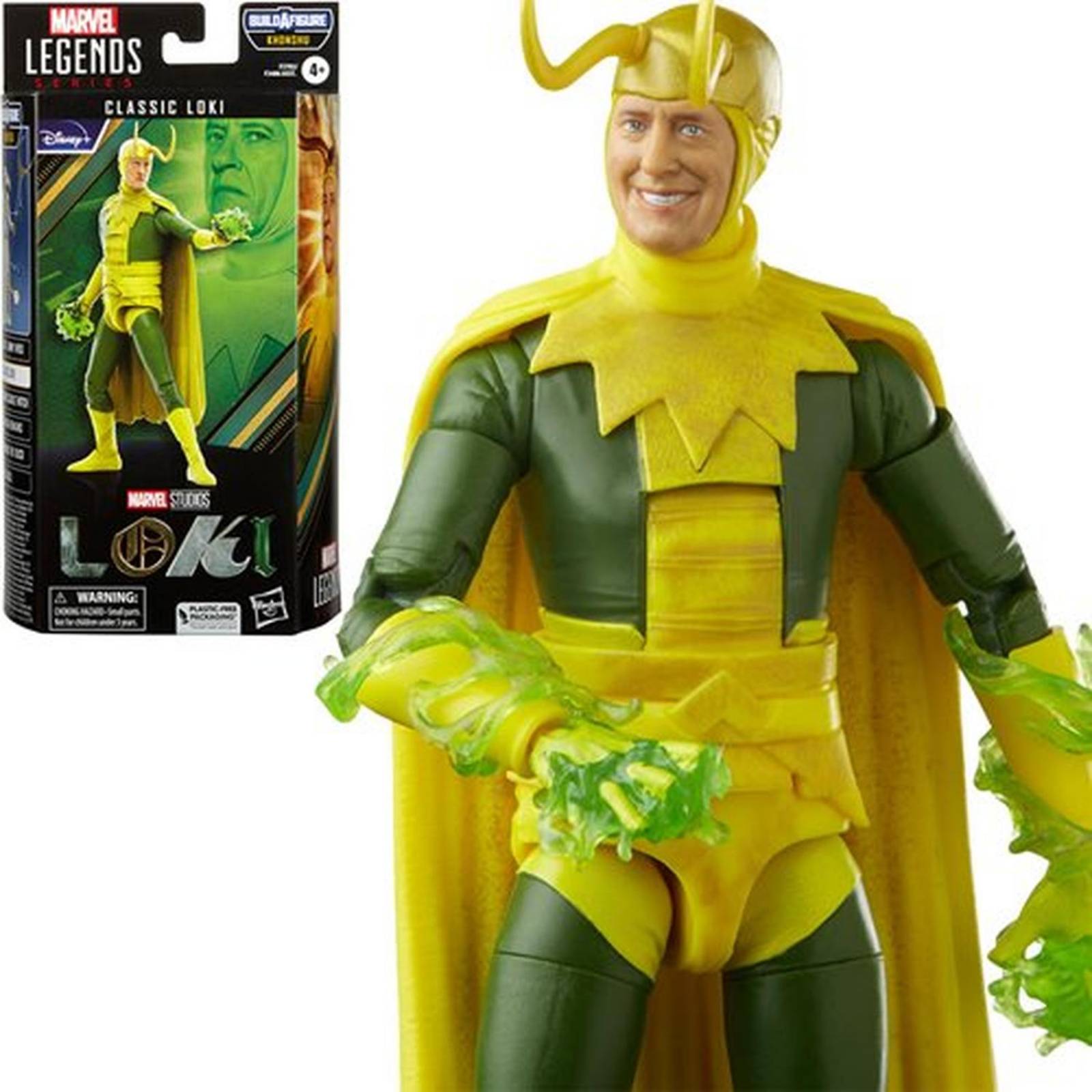 Marvel Legends Baf Khonshu: Loki - Loki Clasico 