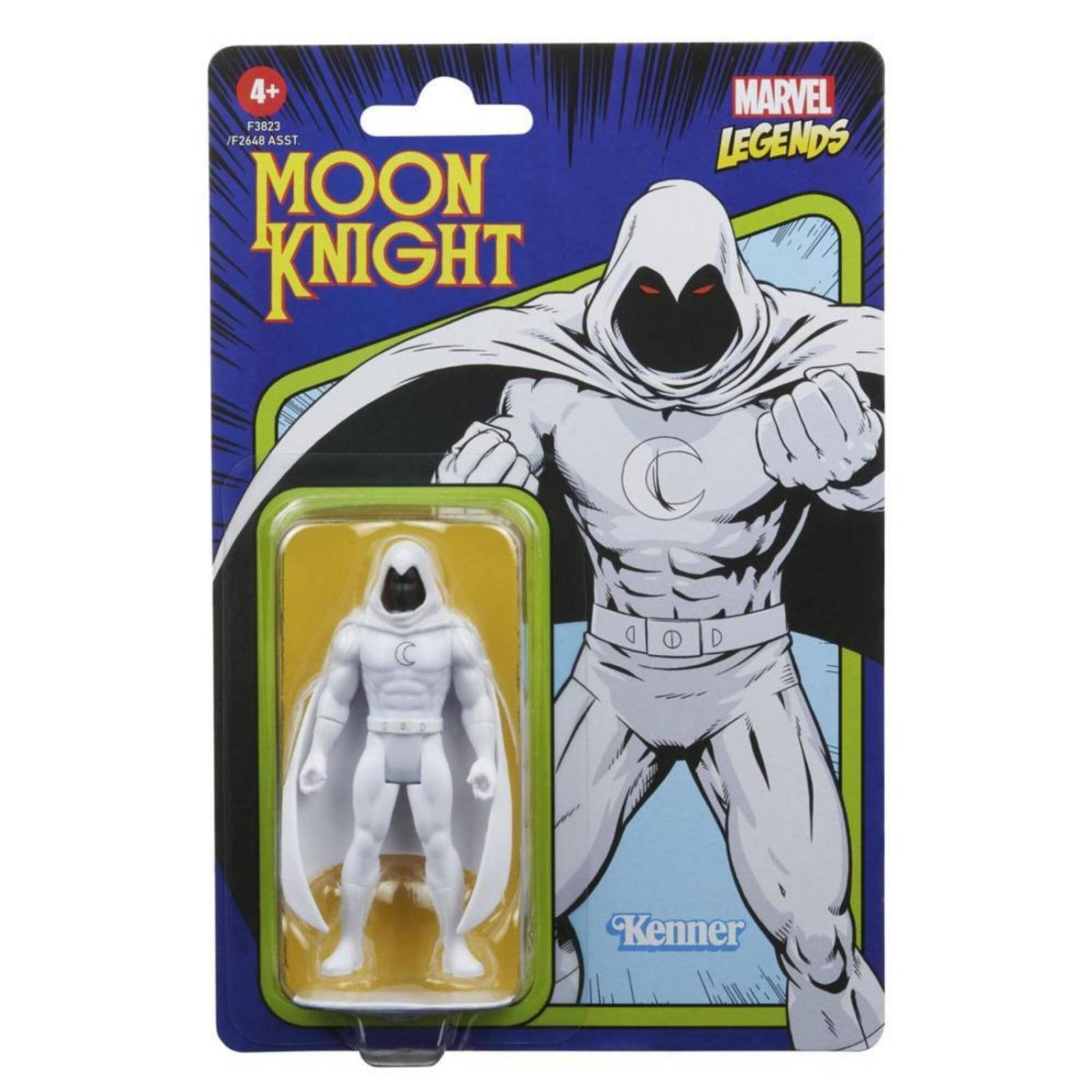 Marvel Legends Retro: Moon Knight 3.75 Pulgadas 