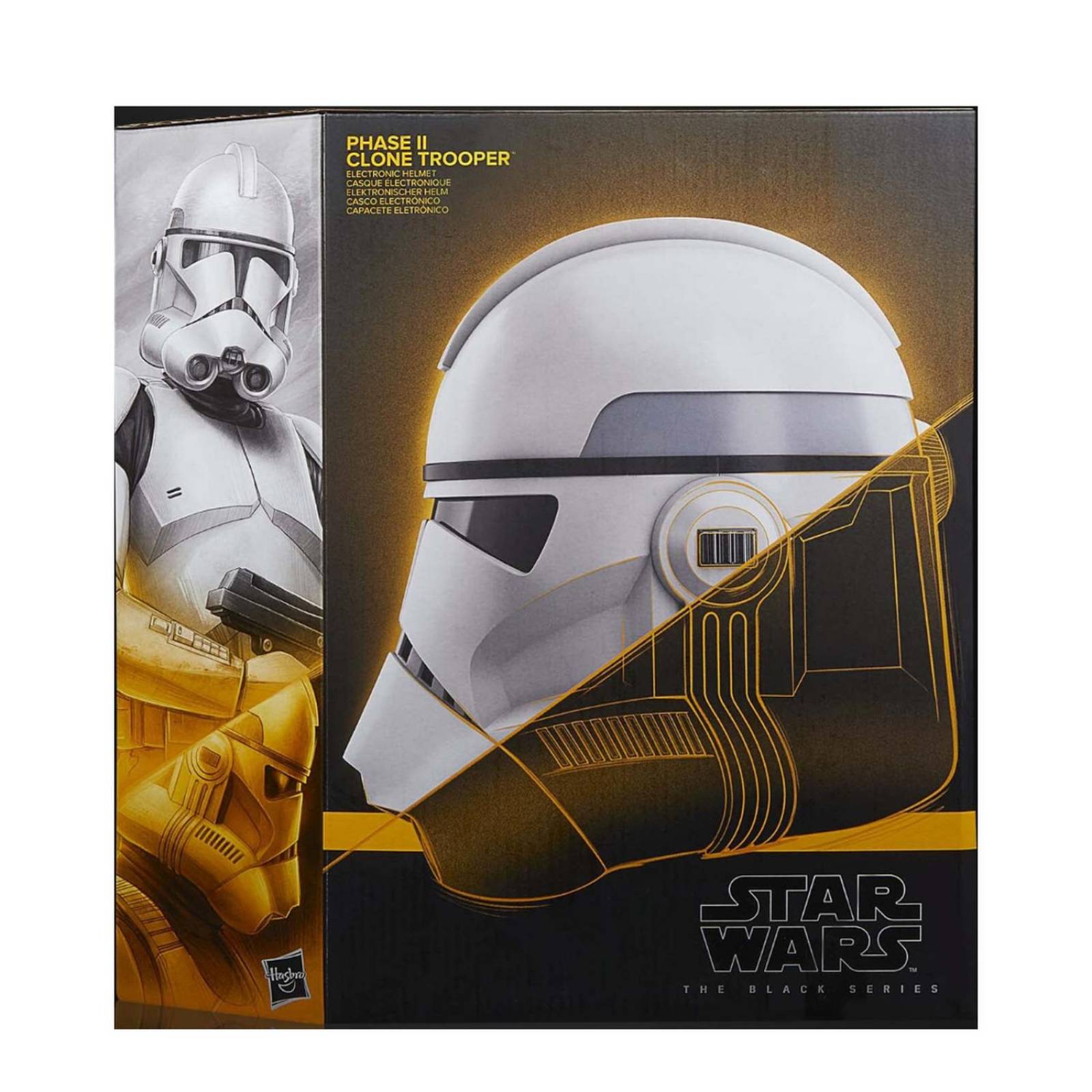 Star Wars The Black Series: Clone Wars - Phase II Clone Trooper Casco Electronico Premium 