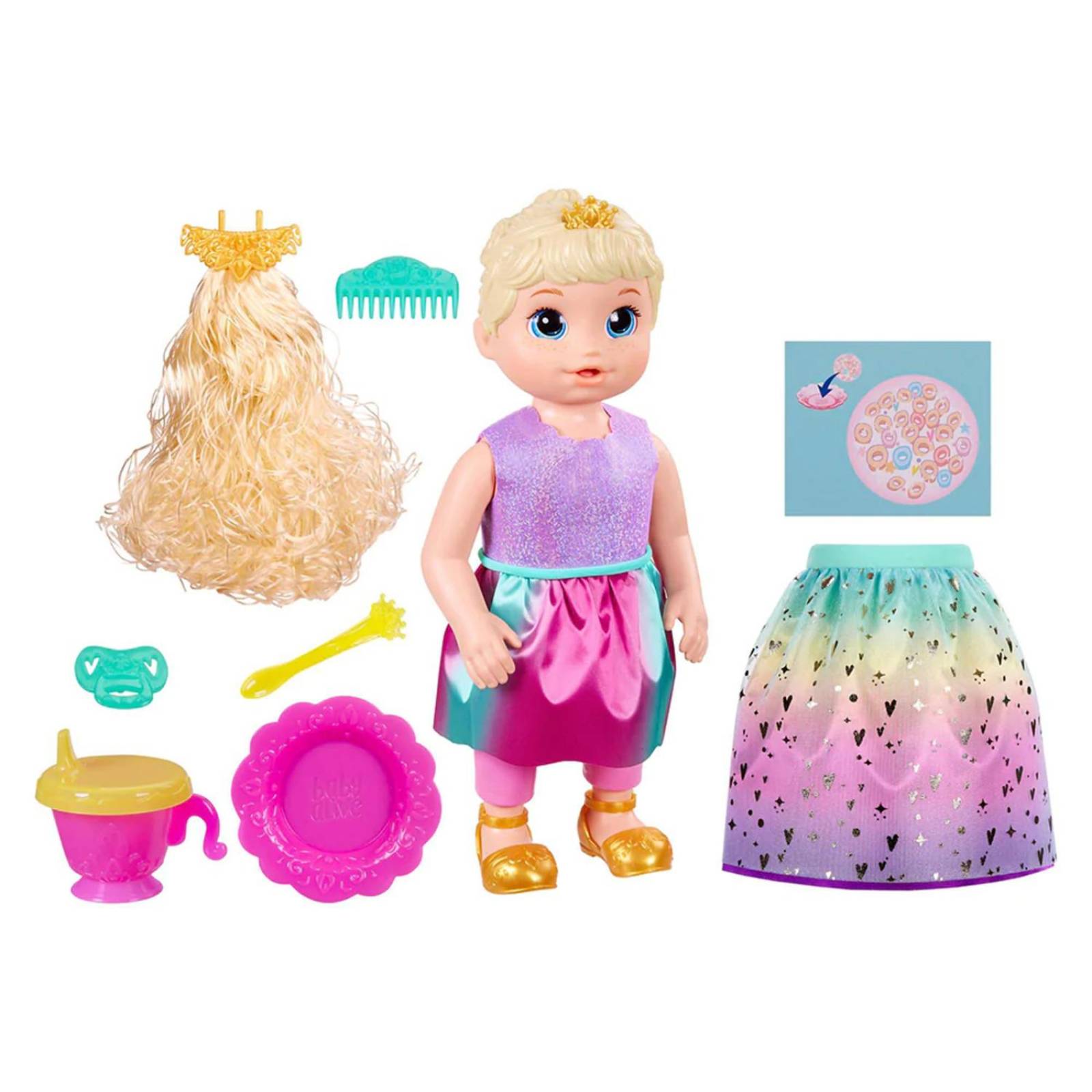 Baby Alive Grows Up: Princess Ellie Crece Poco A Poco Muñeca 