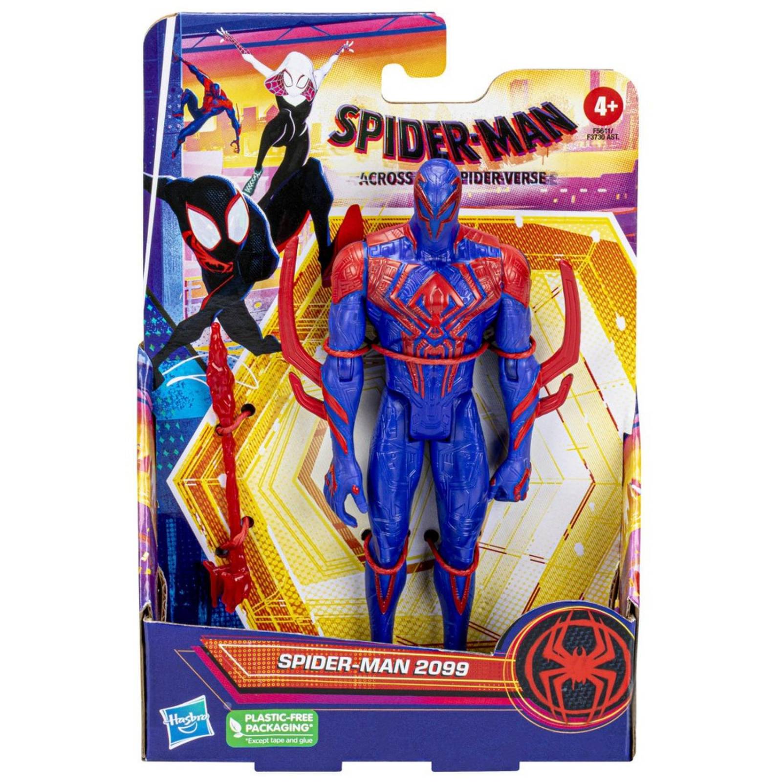 Marvel Spider Man Into The Spiderverse: Spiderman 2099 6 Pulgadas 