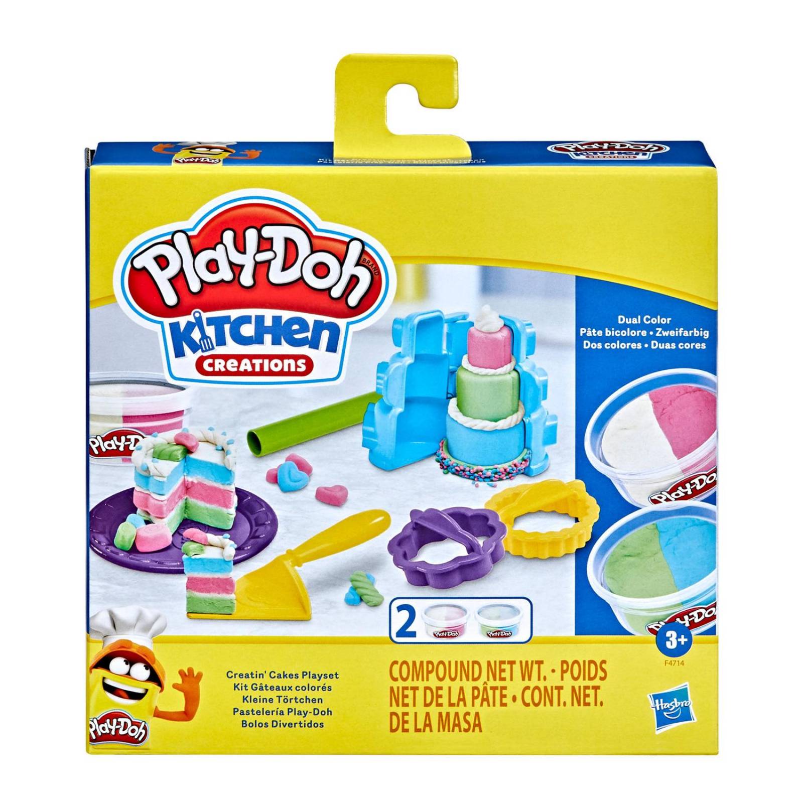 Plastilina Playdoh Montaña De Colores Nuevo Y Original